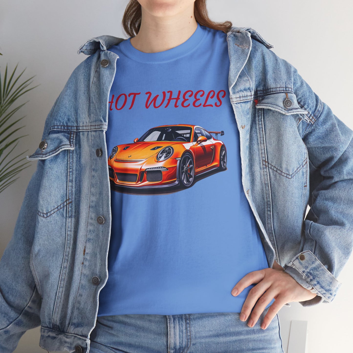 Princess Grace  Hot Wheels Unisex Heavy Cotton Tee Perfect for Car Enthusiasts