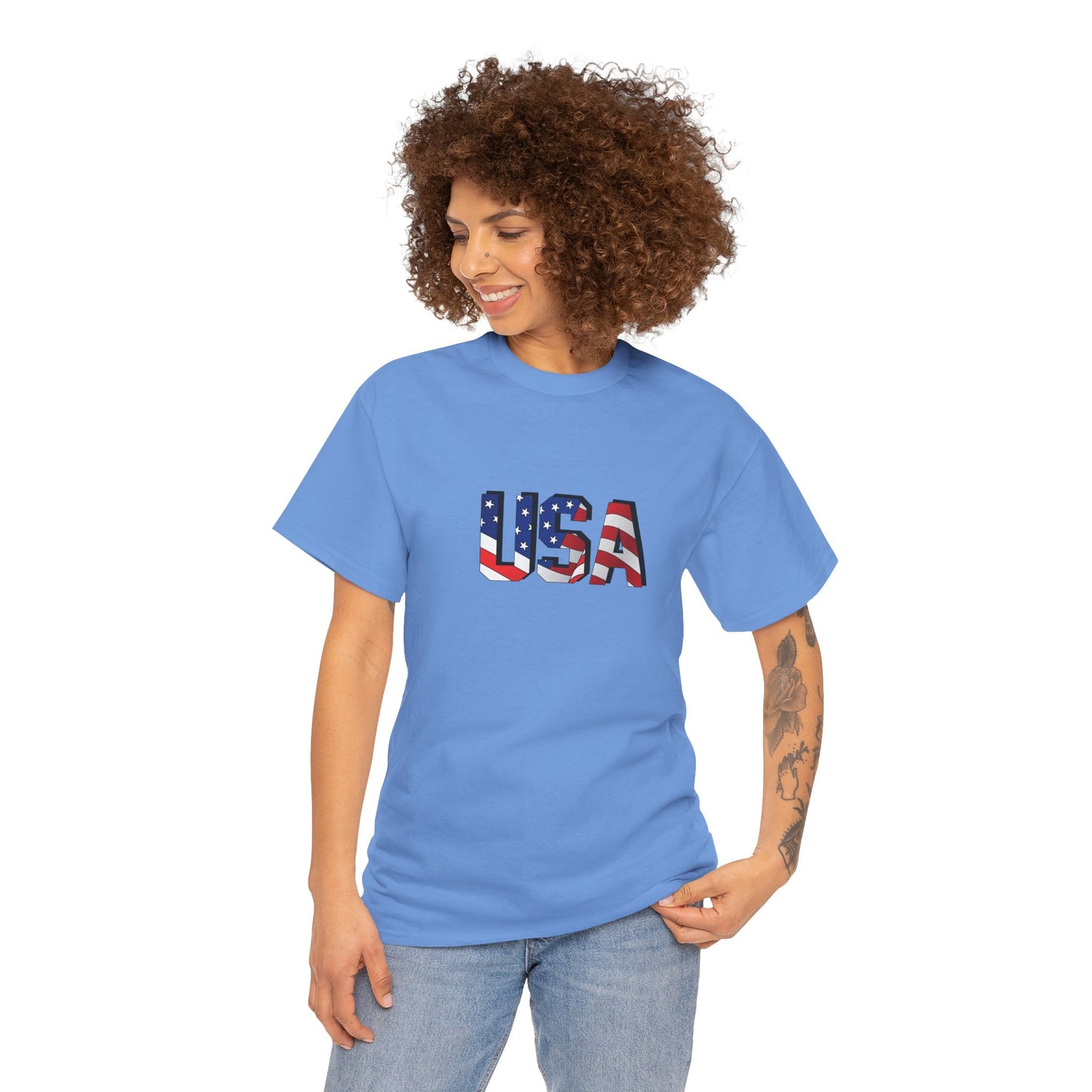 Princess Grace  TEAM USA   Unisex Heavy  Cotton Tee