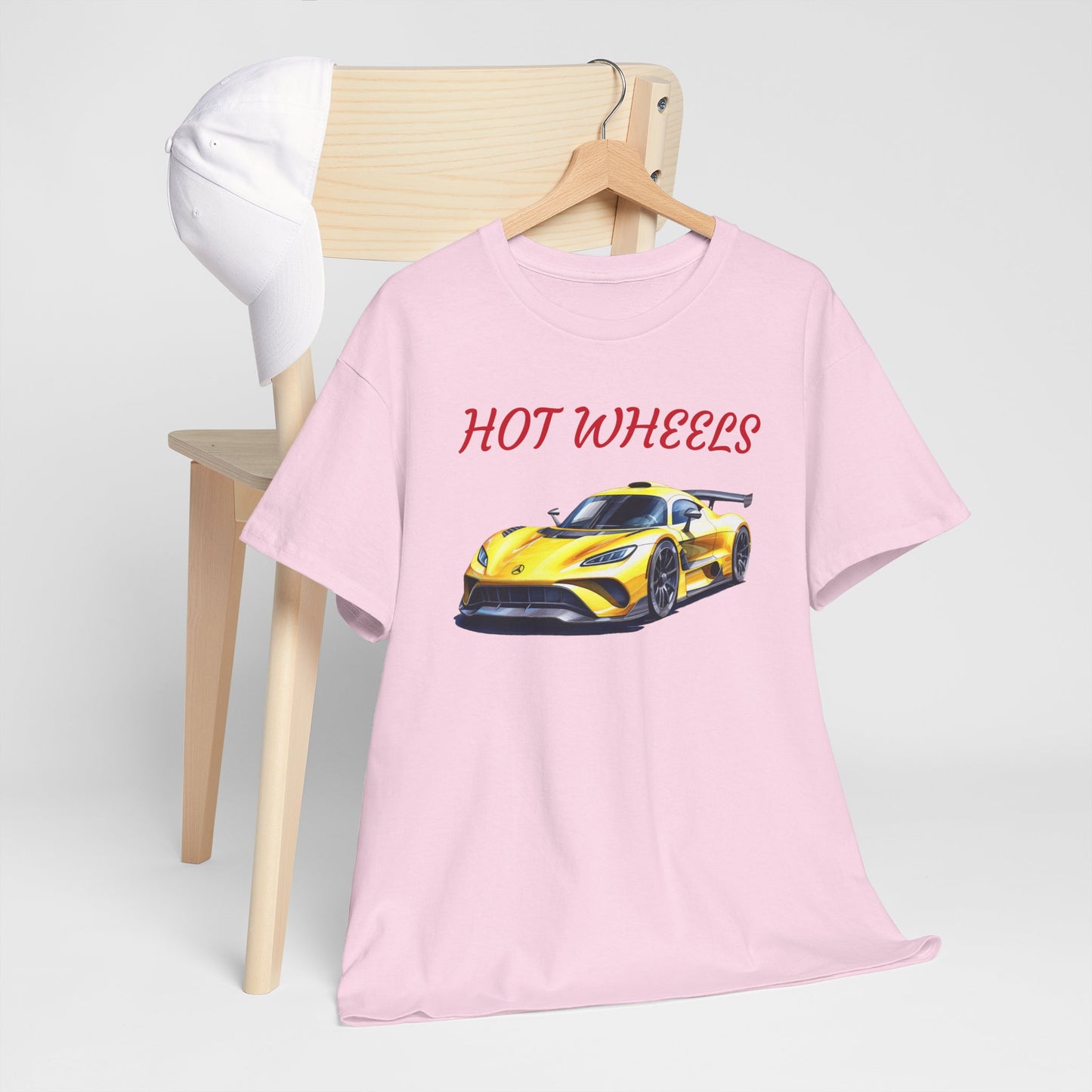 Princess Grace  Hot Wheels Unisex Heavy Cotton Tee Perfect for Car Enthusiasts