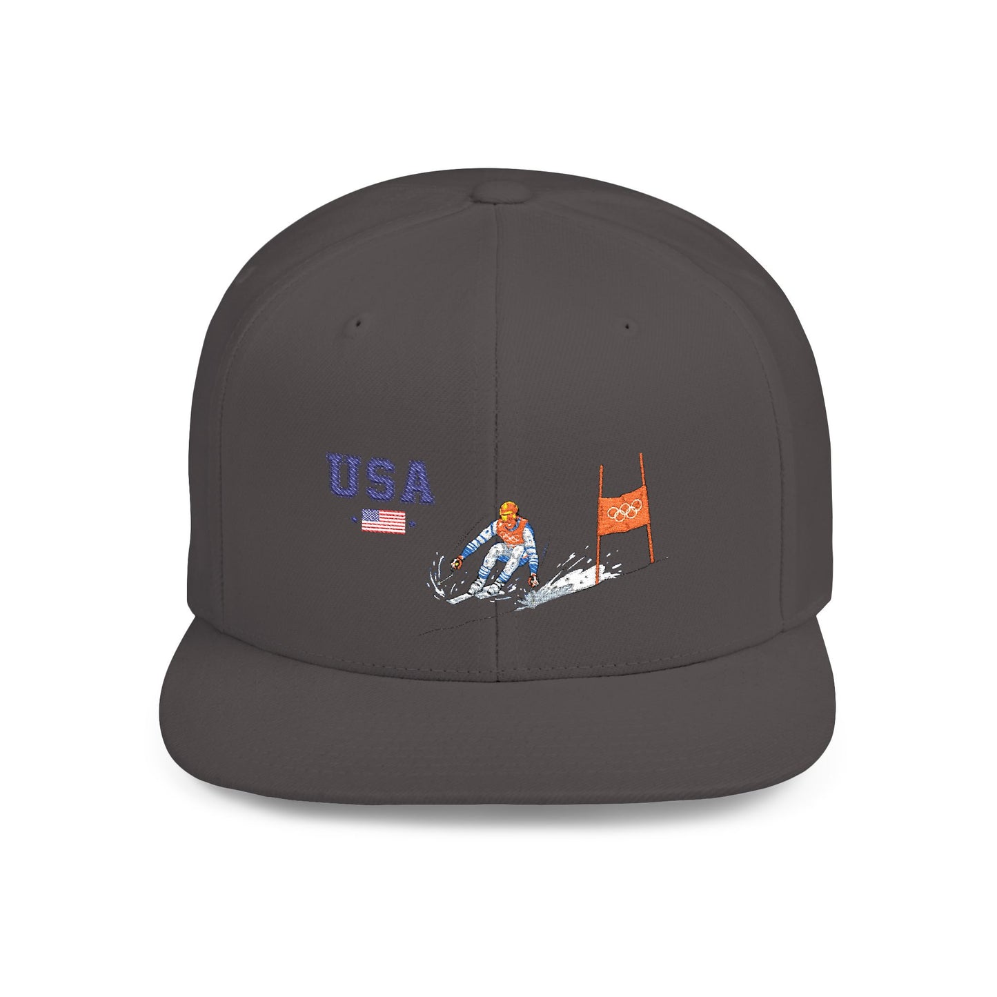 Princess Grace  TEAM USA  Flat Bill Snapback Hat