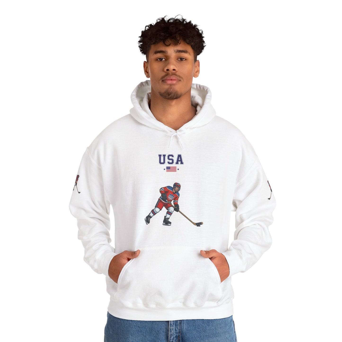Princess Grace  TEAM USA  Unisex Heavy Blend Hooded Sweatshirt