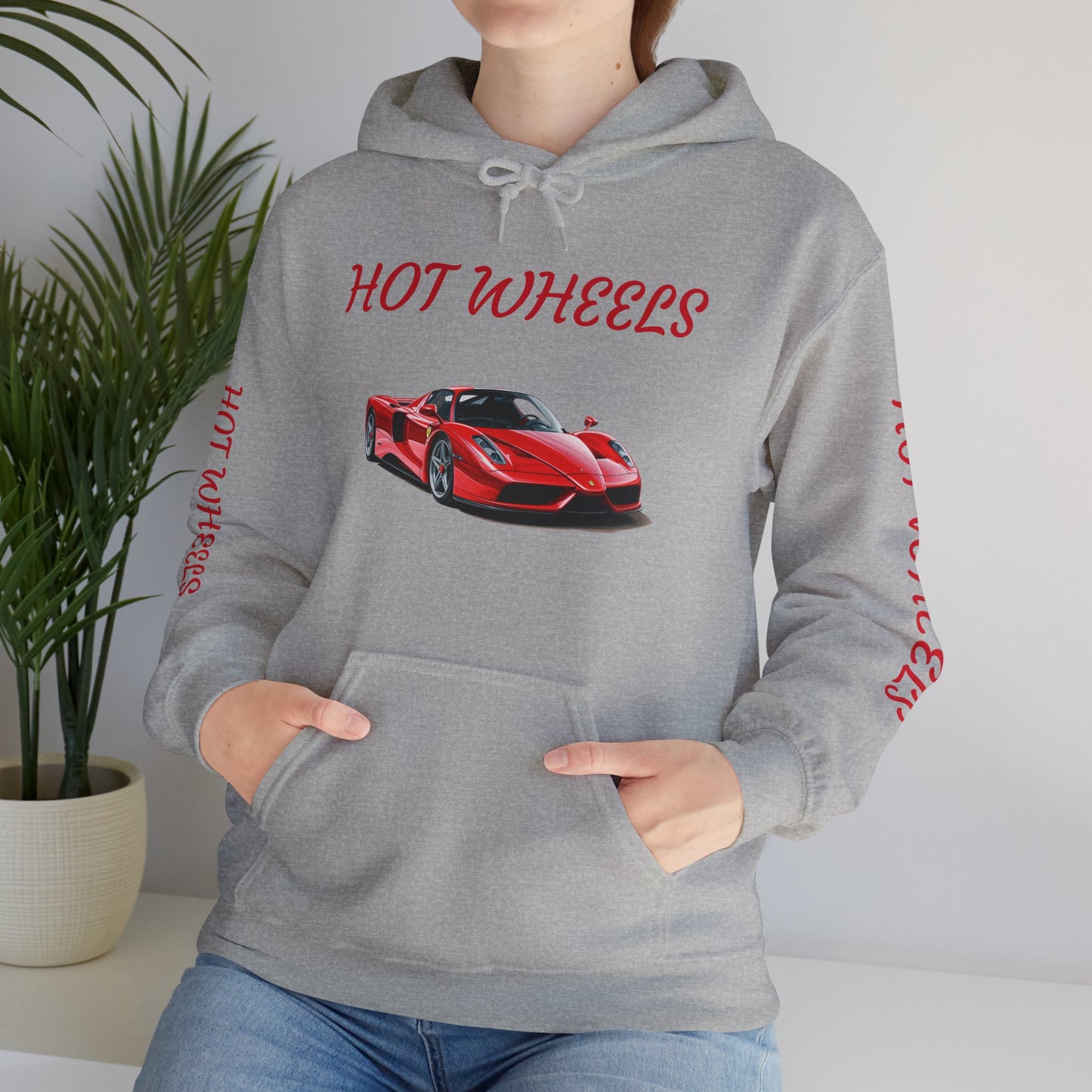 Princess Grace  Hot Wheels Unisex Heavy Blend Hooded Sweatshirt Car Enthusiast Apparel