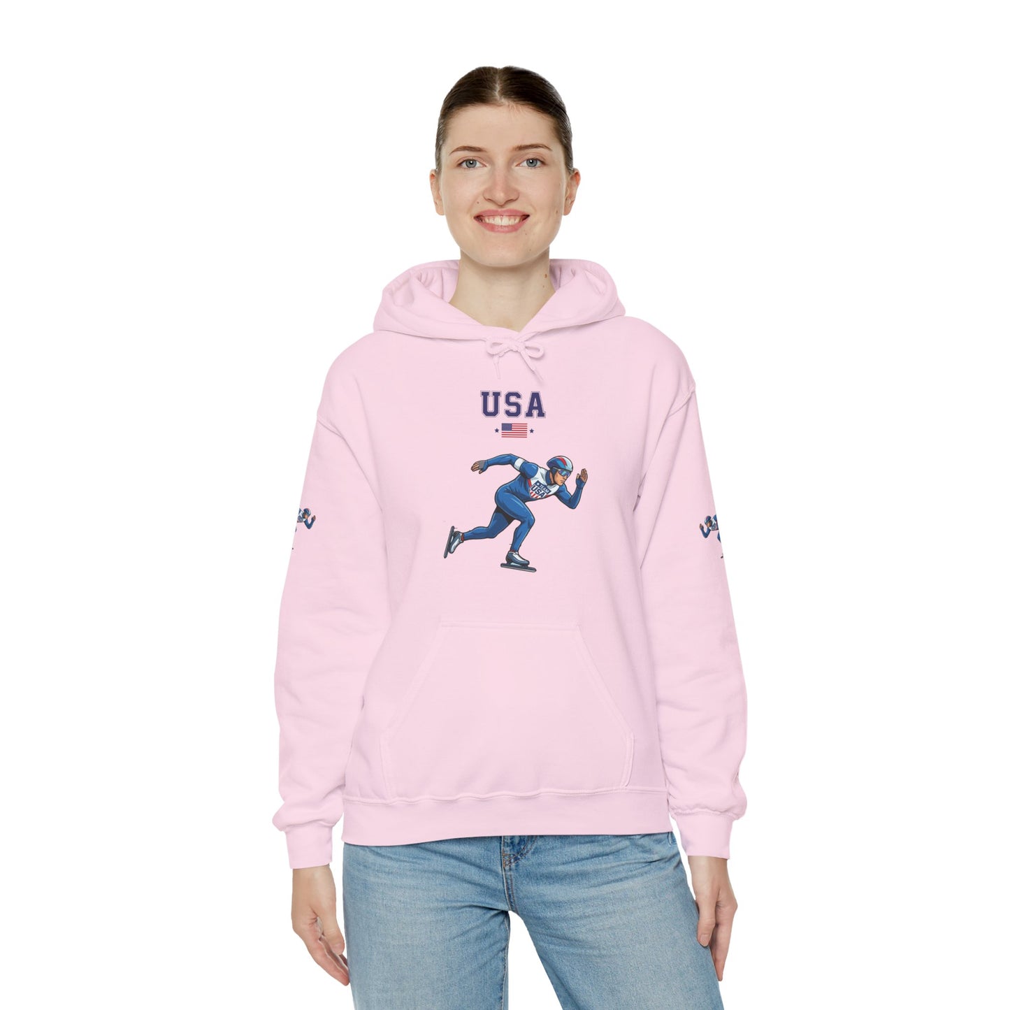 Princess Grace  TEAM USA  Unisex Heavy Blend Hooded Sweatshirt