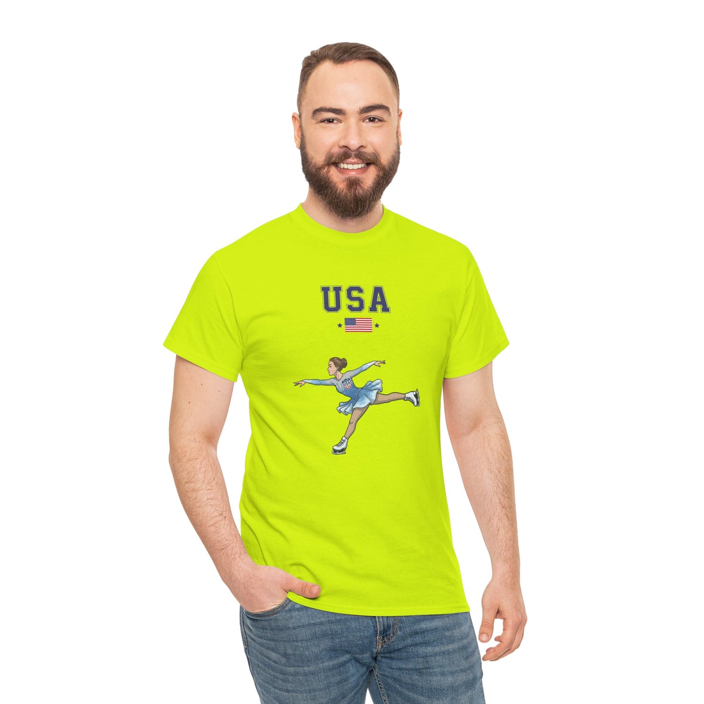 Princess Grace  TEAM USA  Unisex Heavy Cotton Tee