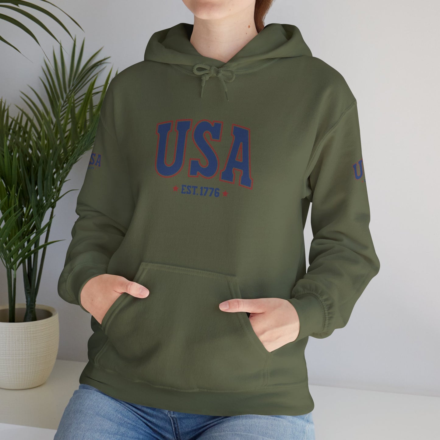 Princess Grace  TEAM USA  Unisex Heavy Blend  Hooded Sweatshirt