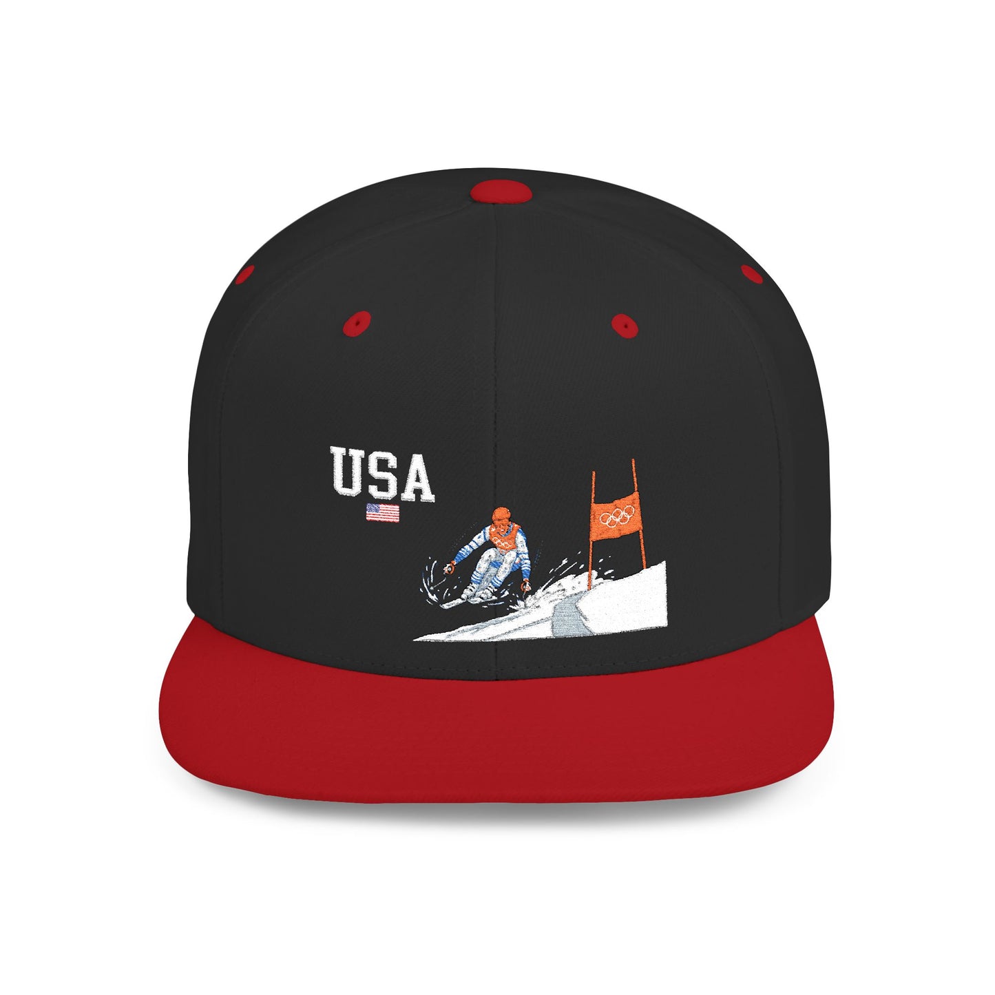 Princess Grace  TEAM USA  Flat Bill Snapback Hat