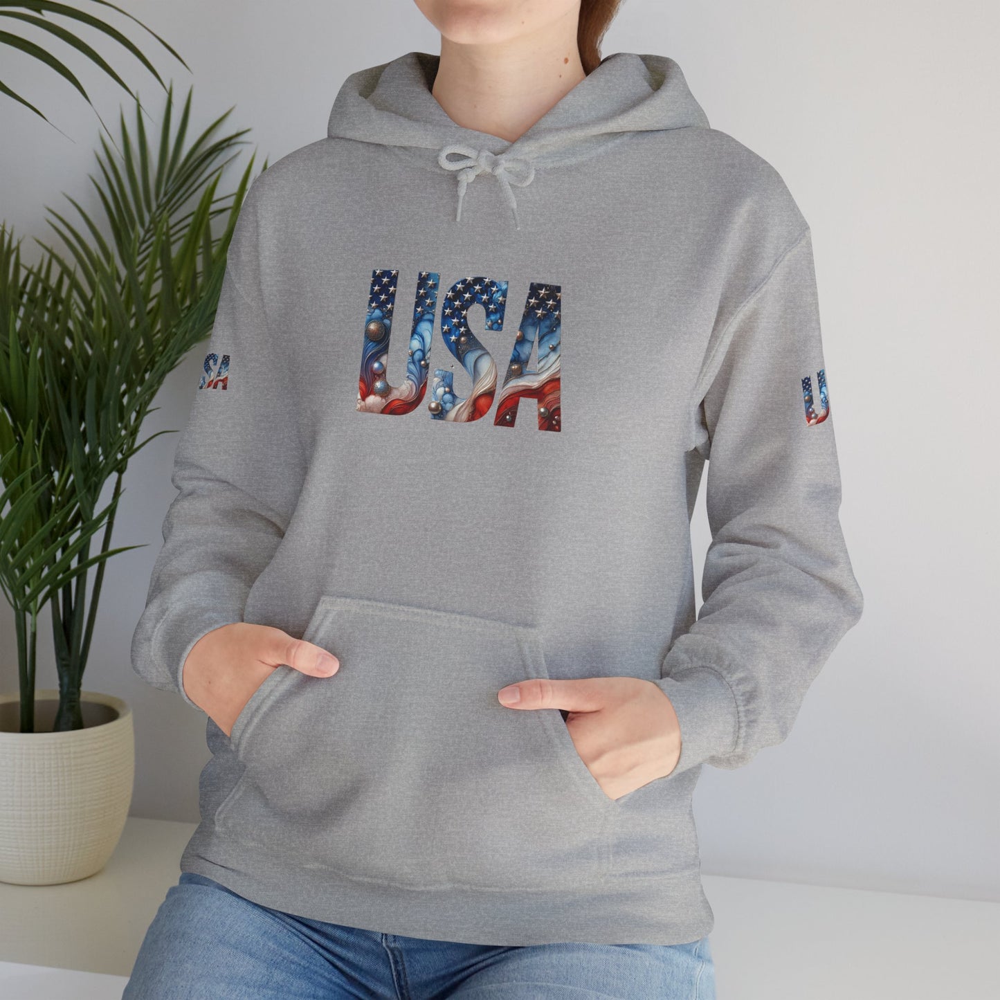 Princess Grace  TEAM USA  Unisex Heavy Blend  Hooded Sweatshirt
