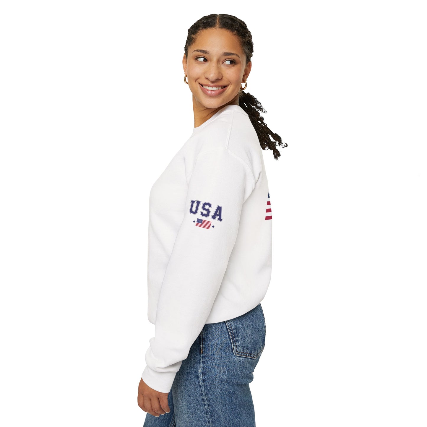 Princess Grace TEAM USA  Unisex Heavy Blend Crewneck Sweatshirt