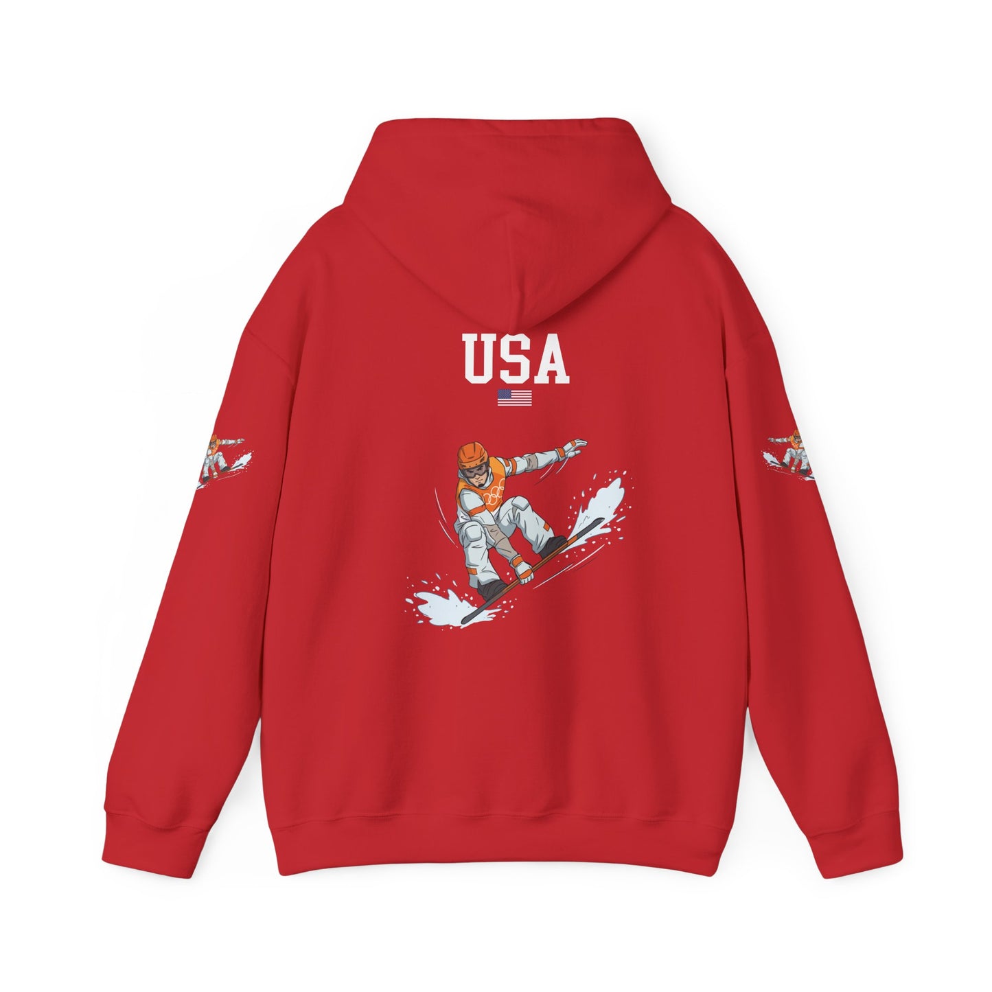 Princess Grace  TEAM USA  Unisex Heavy Blend Hooded Sweatshirt