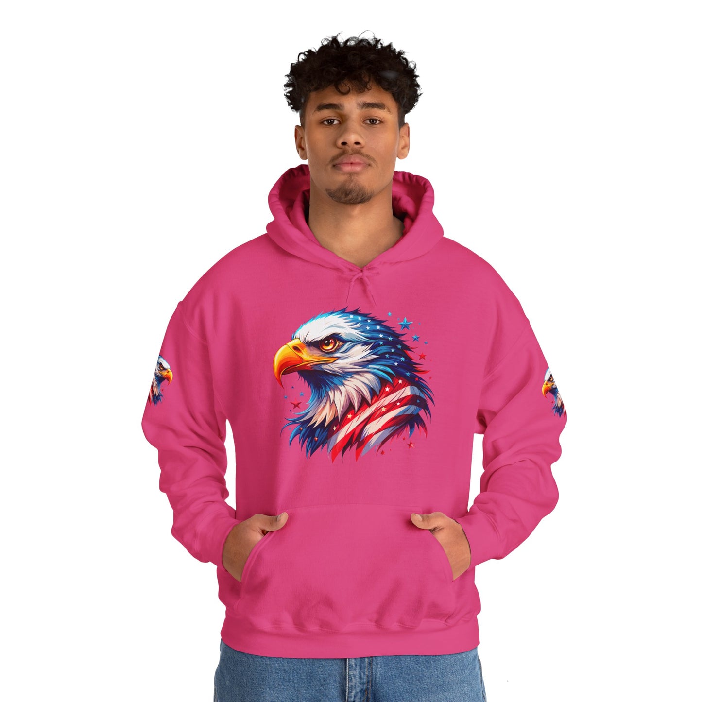 Princess Grace  American  Eagle Unisex Heavy Blend Hooded Sweatshirt