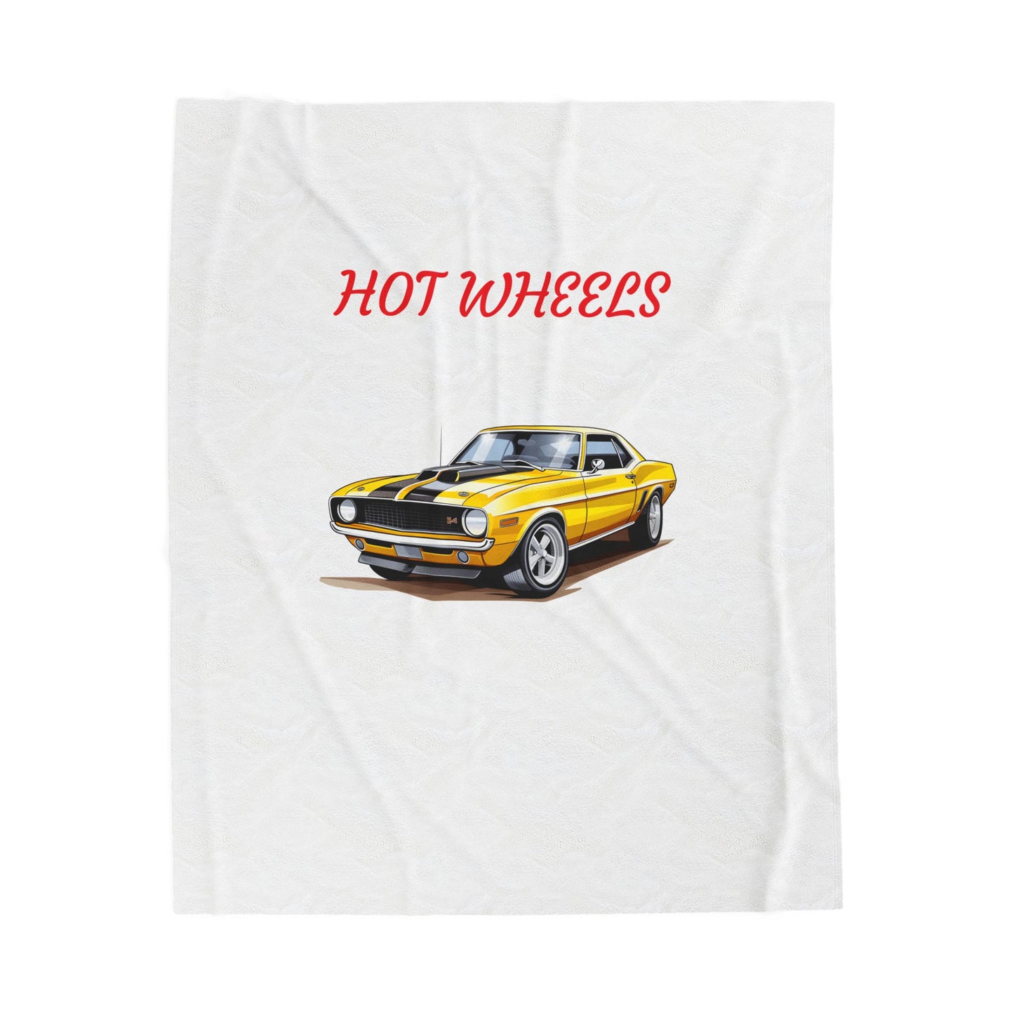 Princess Grace  Vintage Hot Wheels Plush Blanket for Car Lovers