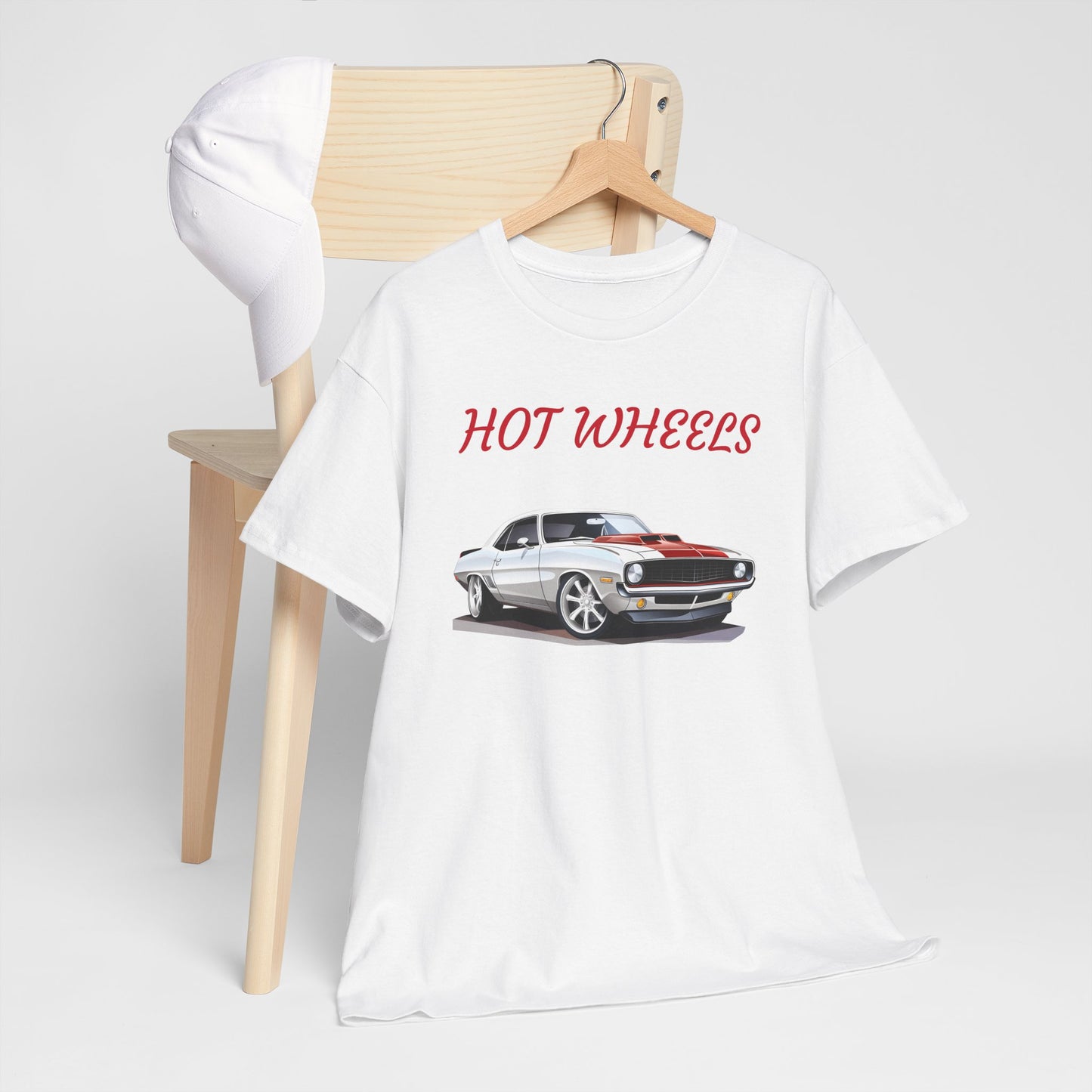 Princess Grace Hot Wheels Unisex Heavy Cotton Tee Classic Car Enthusiast Shirt