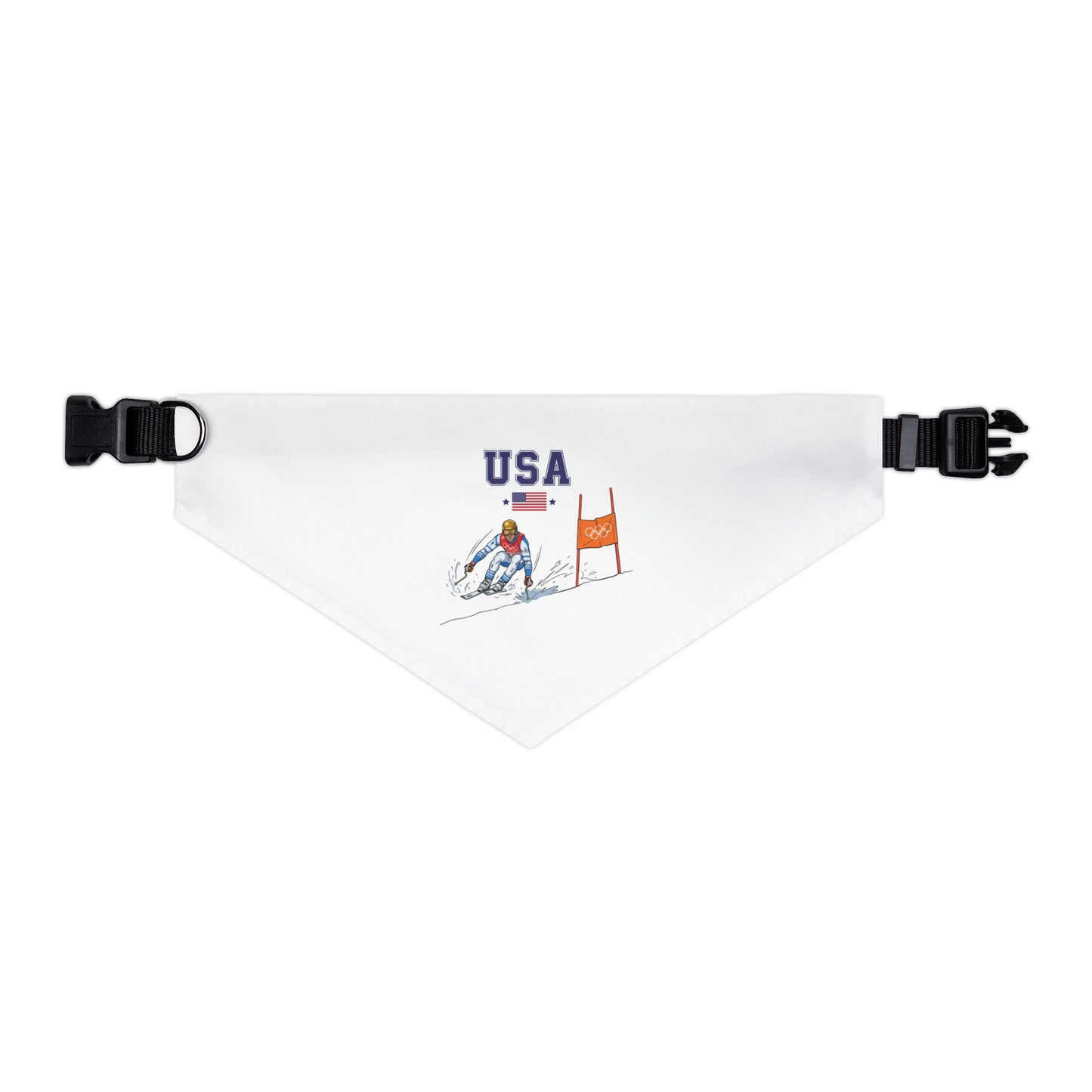 Princess Grace  TEAM USA  Pet Bandana Collar