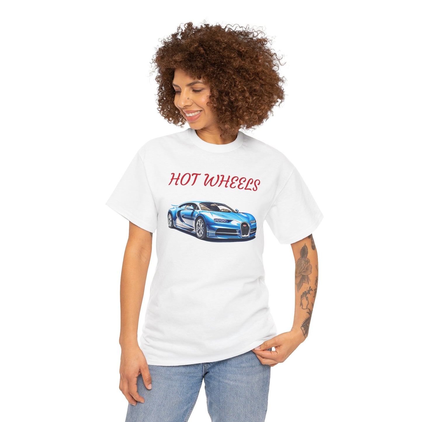 Princess Grace  Hot Wheels Unisex Heavy Cotton Tee Car Enthusiast Shirt