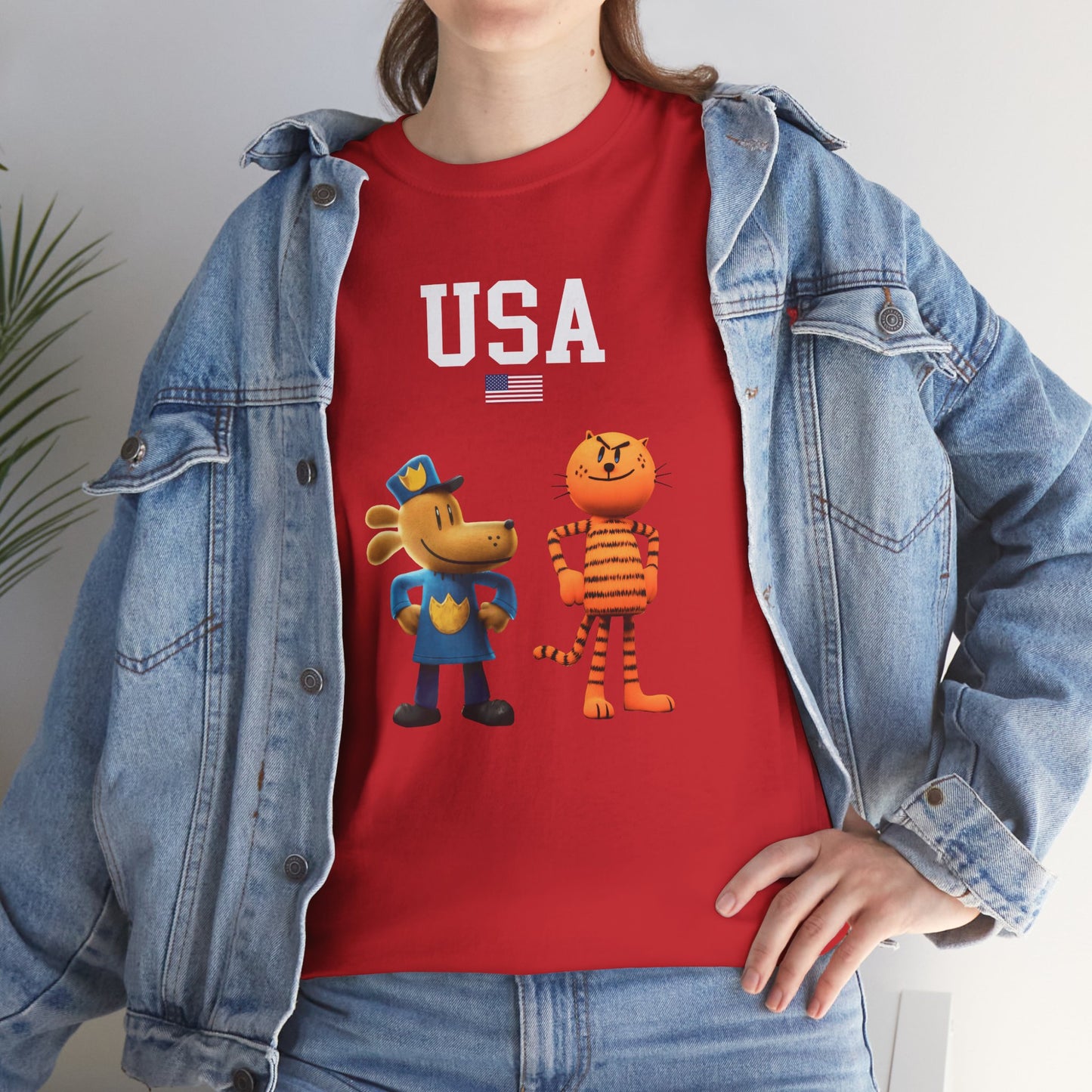 Princess Grace  TEAM USA  Unisex Heavy Cotton Tee