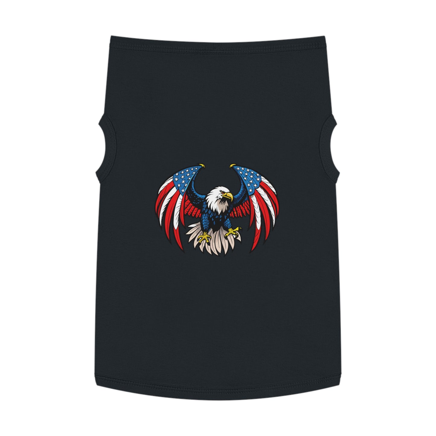 Princess Grace Patriotic Pet Tank Top USA Flag Eagle Design