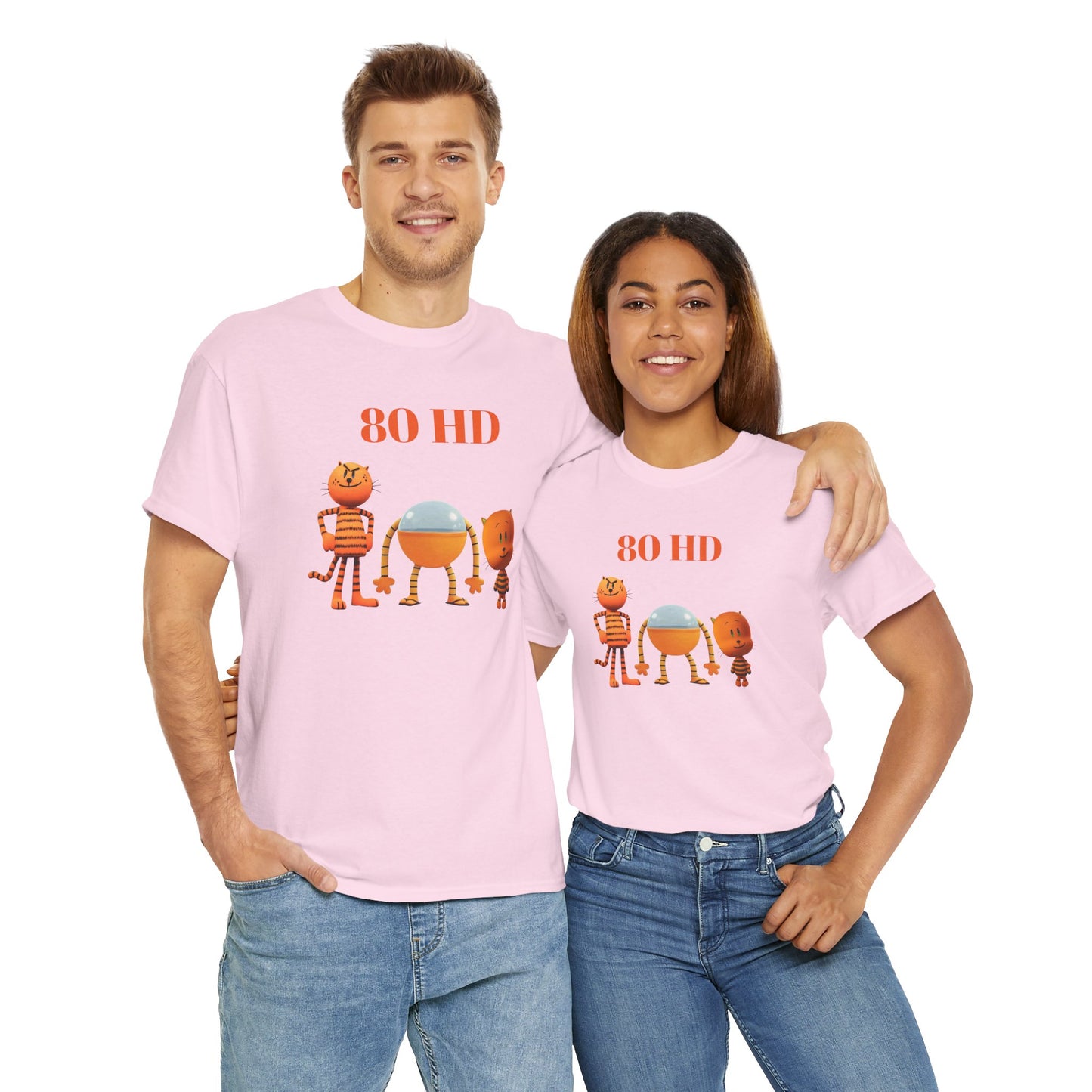 Princess Grace  Cartoon Animal Unisex Heavy Cotton Tee  80 HD Design