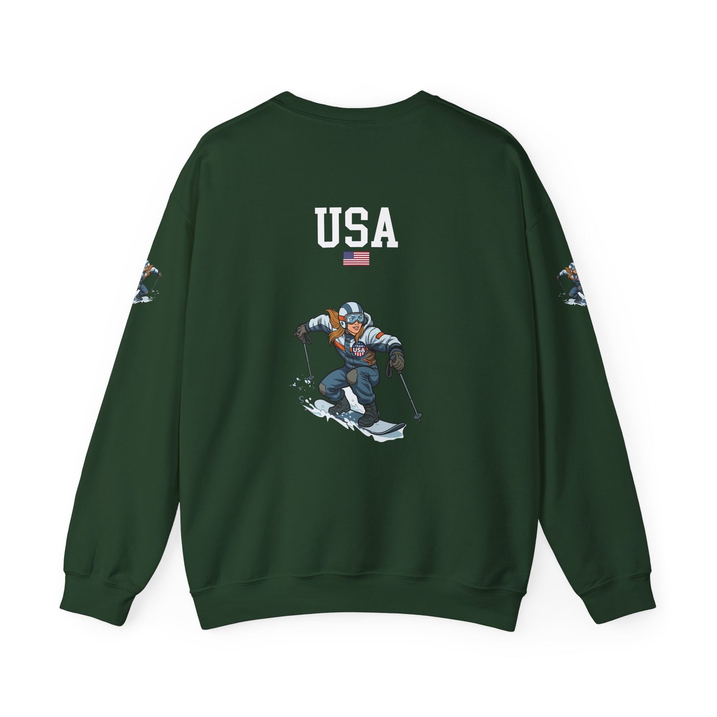 Princess Grace  TEAM USA  Unisex Heavy Blend  Crewneck Sweatshirt