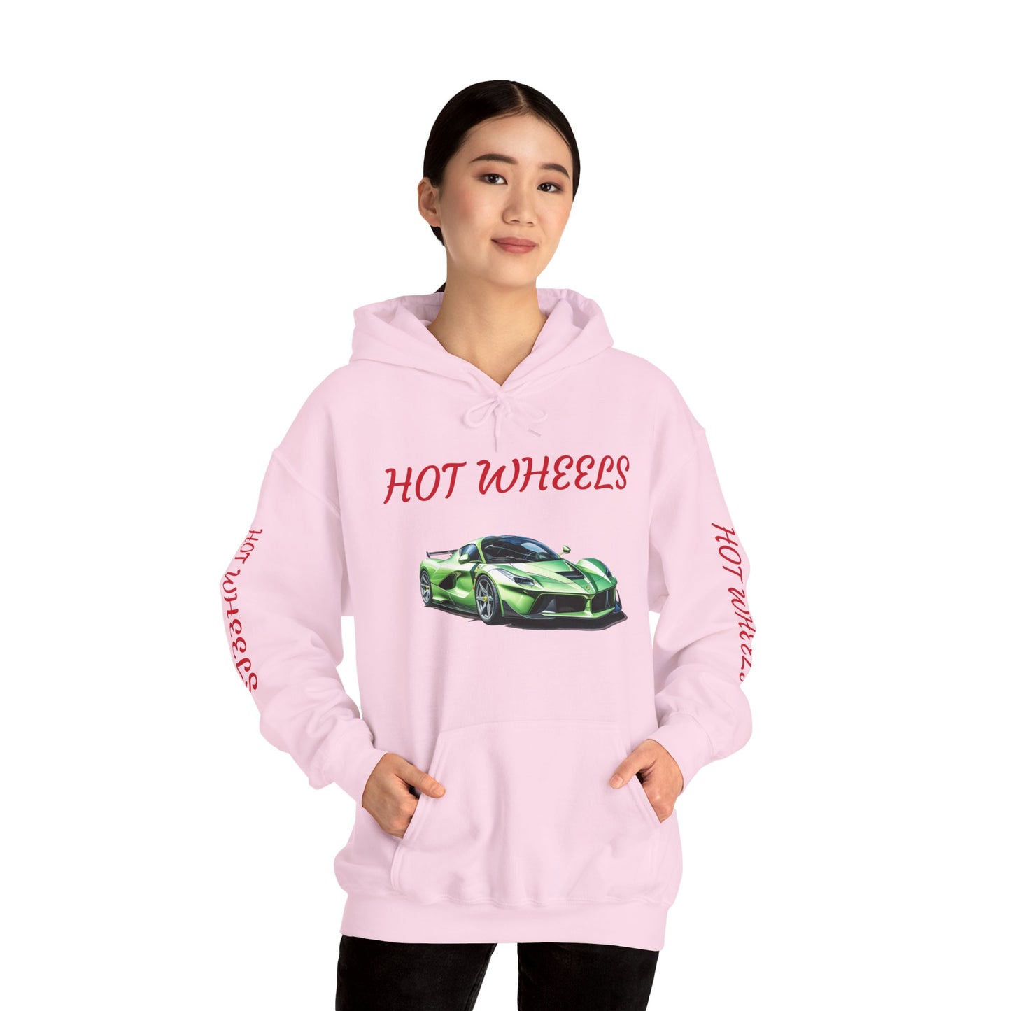 Princess Grace Hot Wheels Unisex Heavy Blend Hooded Sweatshirt Perfect for Car Enthusiasts