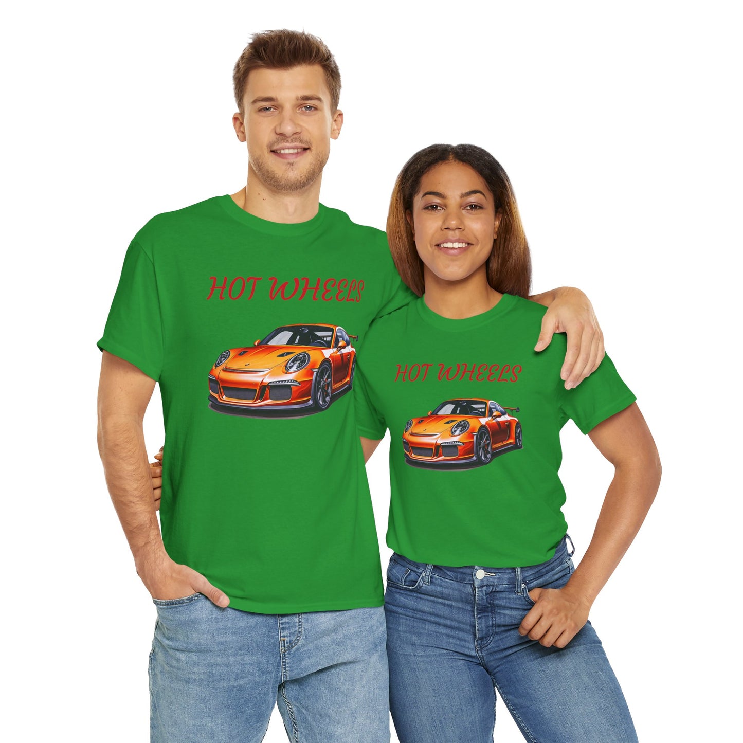 Princess Grace  Hot Wheels Unisex Heavy Cotton Tee Perfect for Car Enthusiasts