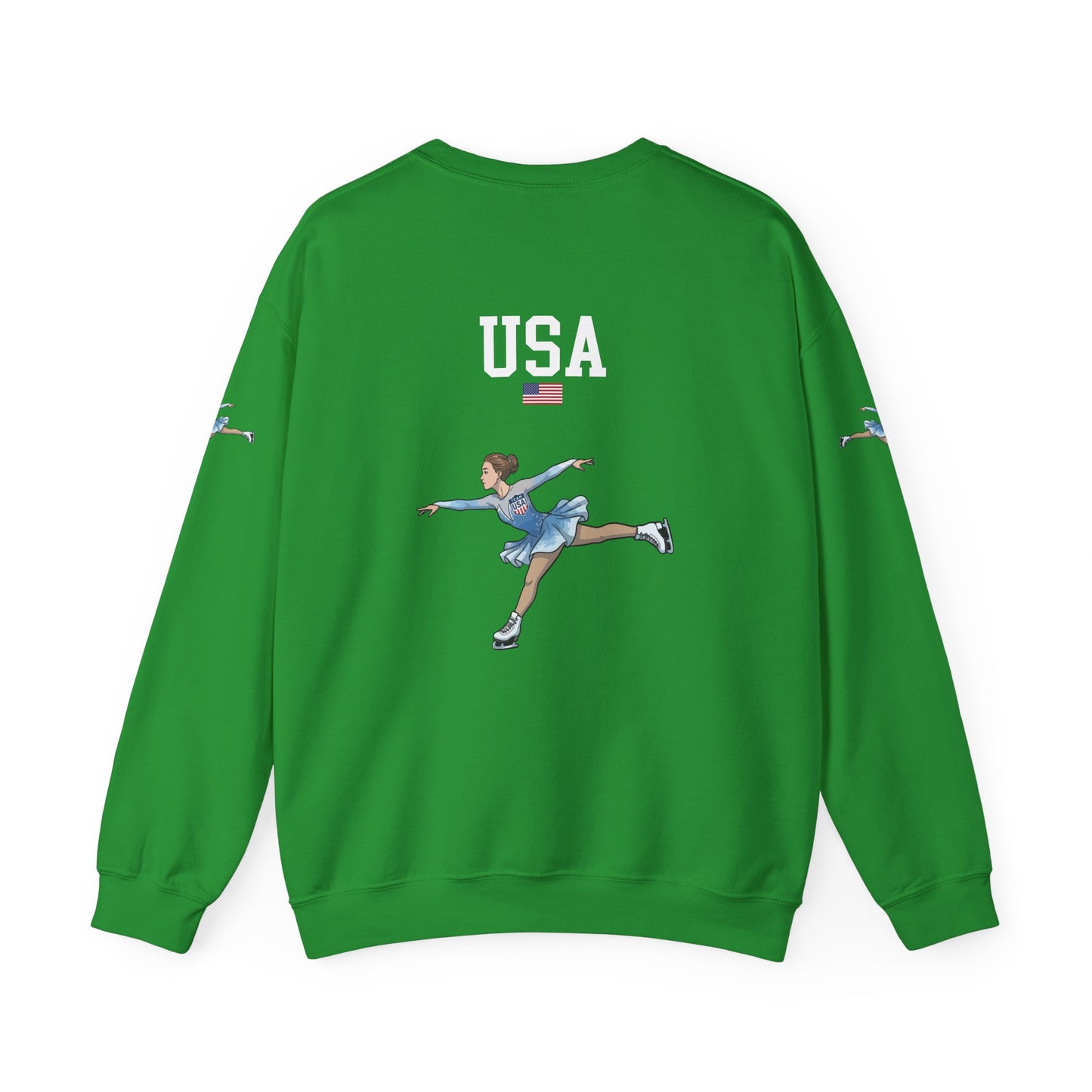 Princess Grace  TEAM USA  Unisex Heavy Blend  Crewneck Sweatshirt
