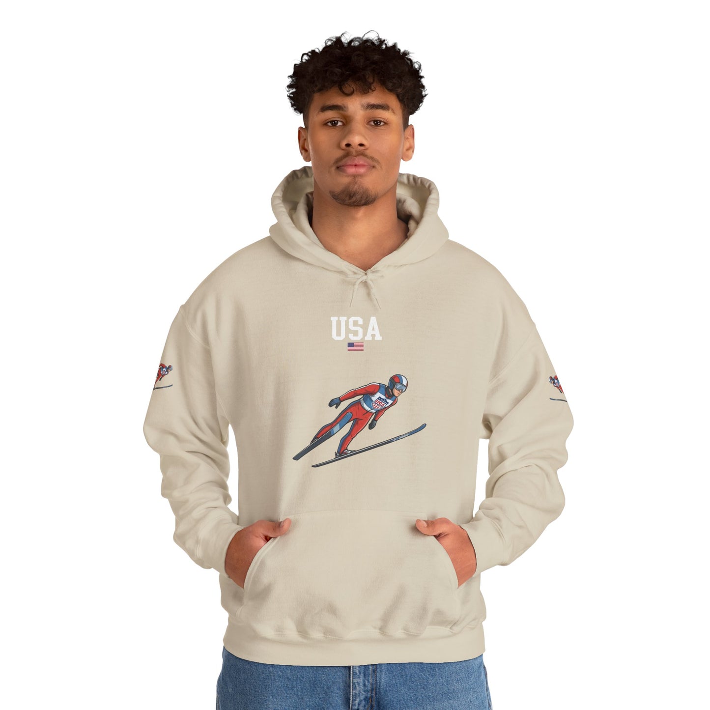 Princess Grace  TEAM USA  Unisex Heavy Blend Hooded Sweatshirt