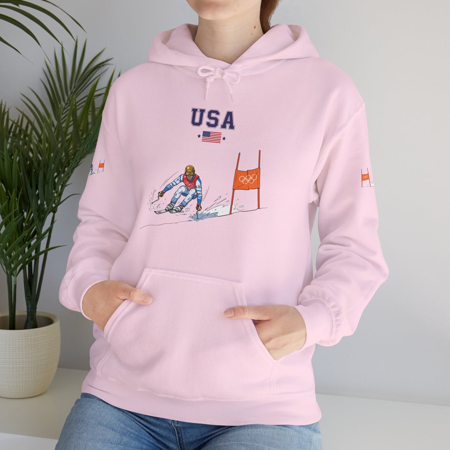 Princess Grace  TEAM USA  Unisex Heavy Blend  Hooded Sweatshirt