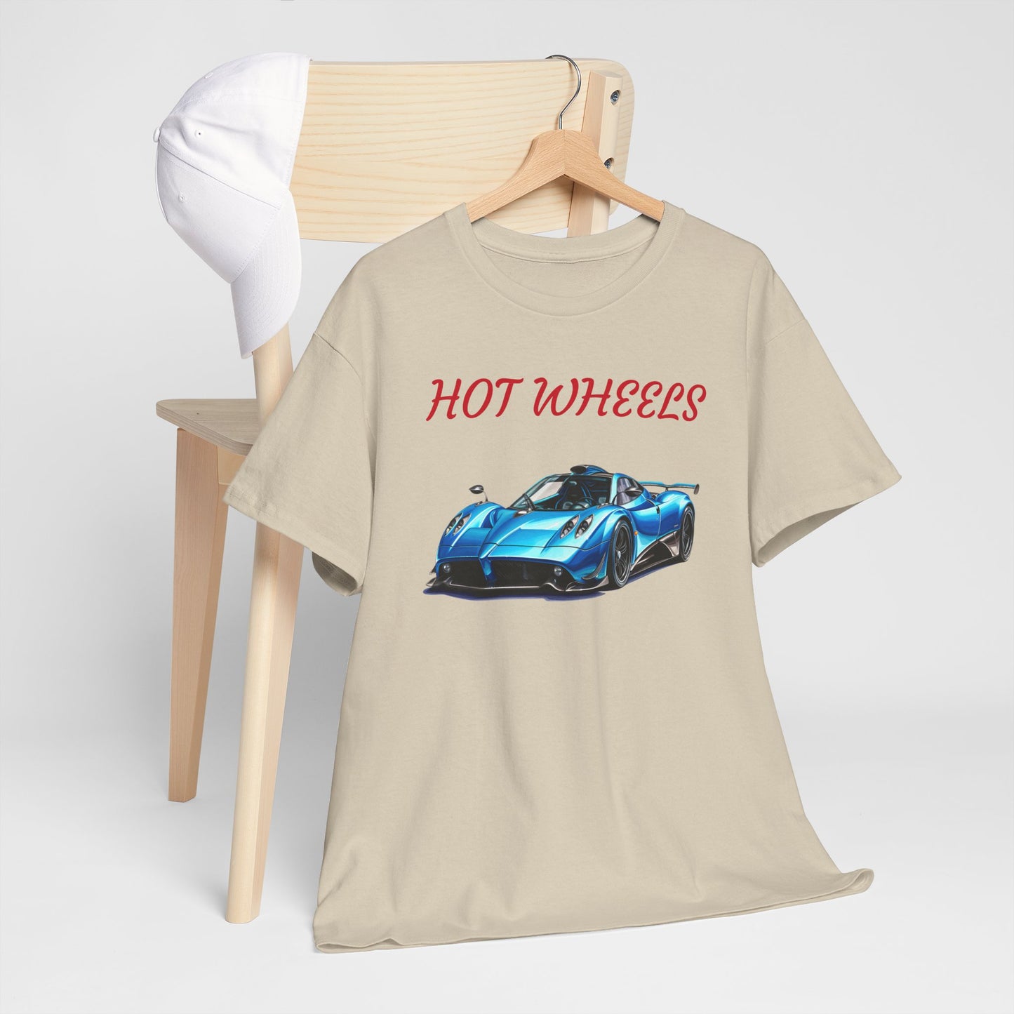 Princess Grace  Hot Wheels Unisex Heavy Cotton Tee Perfect for Car Enthusiasts