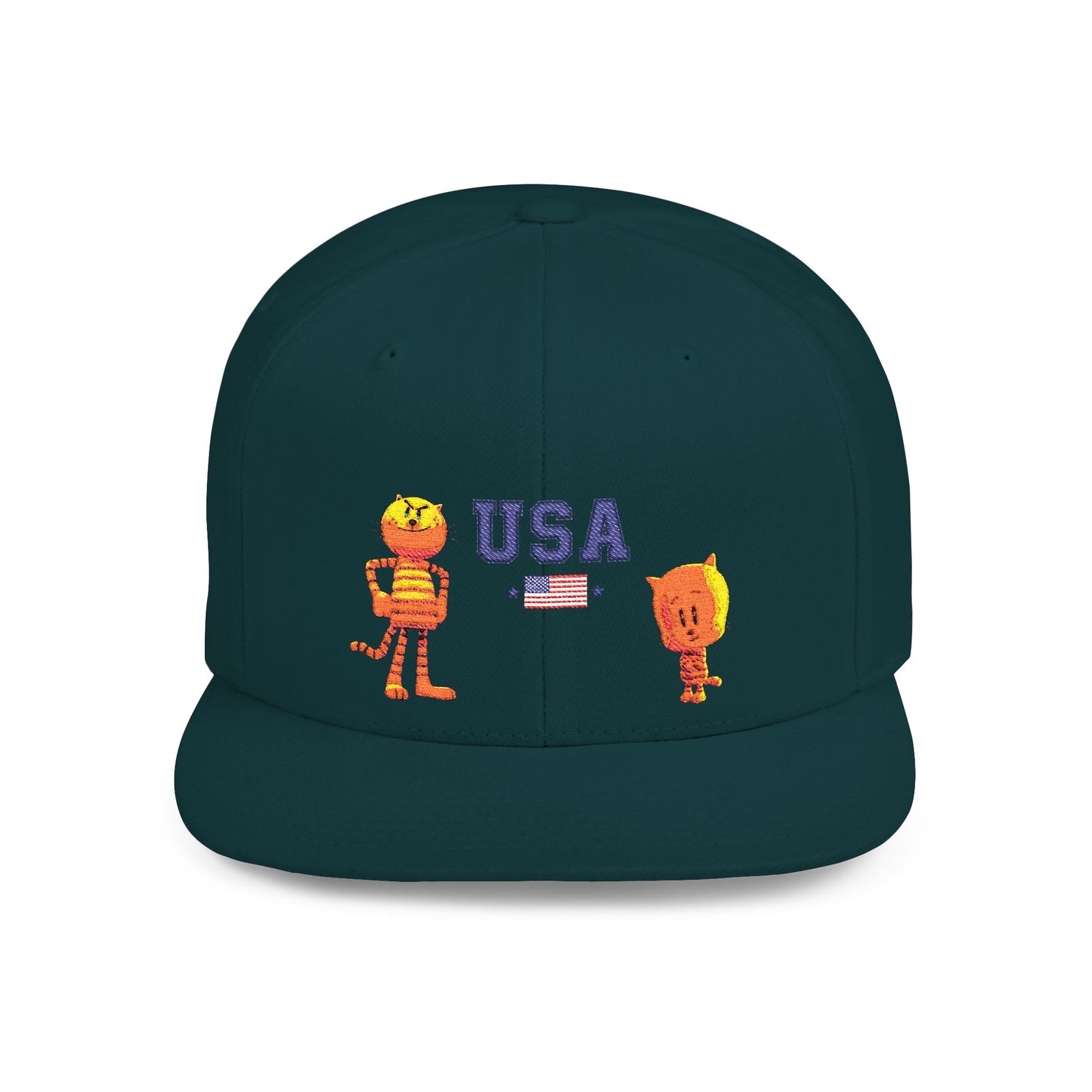 Princess Grace  TEAM USA  Flat Bill Snapback Hat