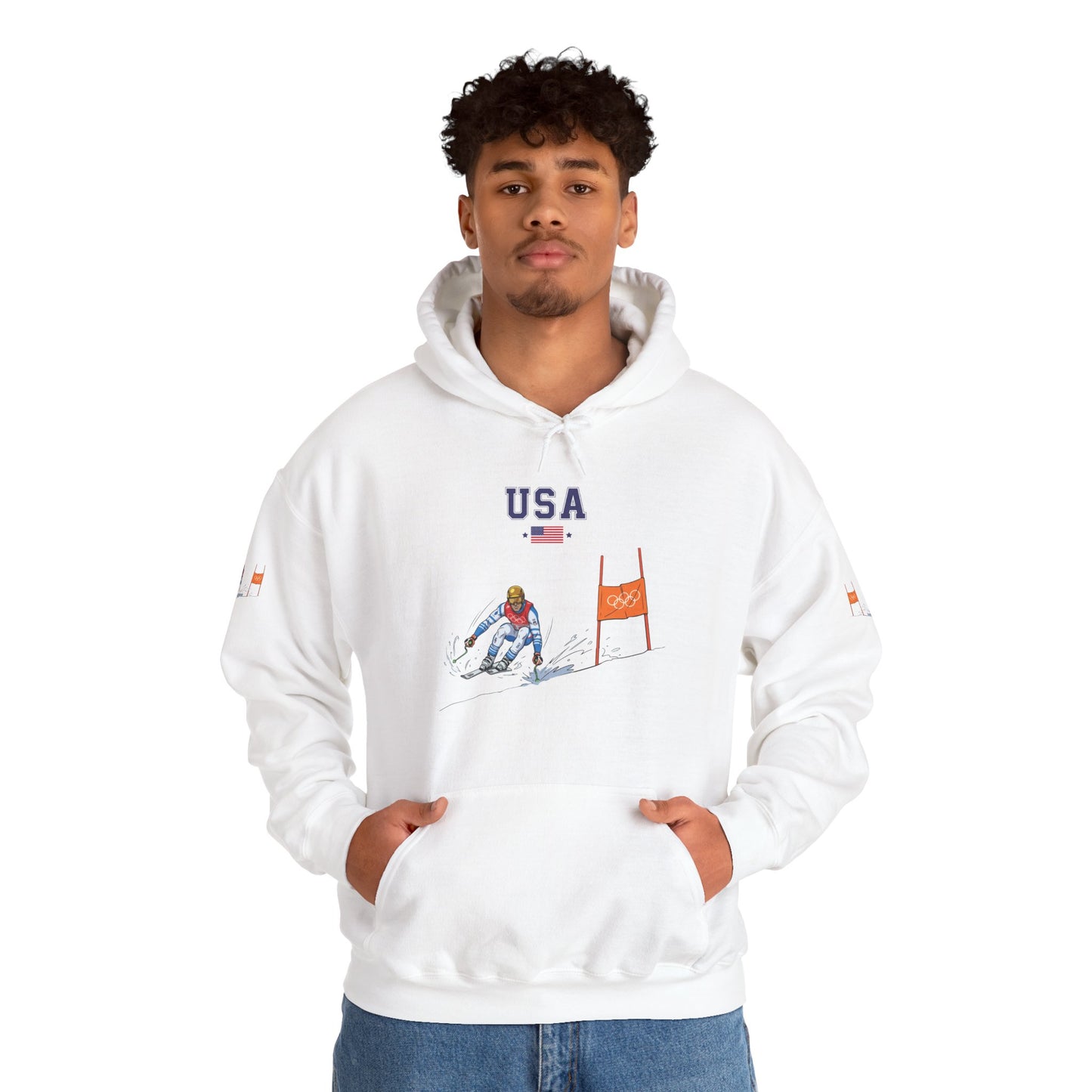 Princess Grace  TEAM USA  Unisex Heavy Blend  Hooded Sweatshirt