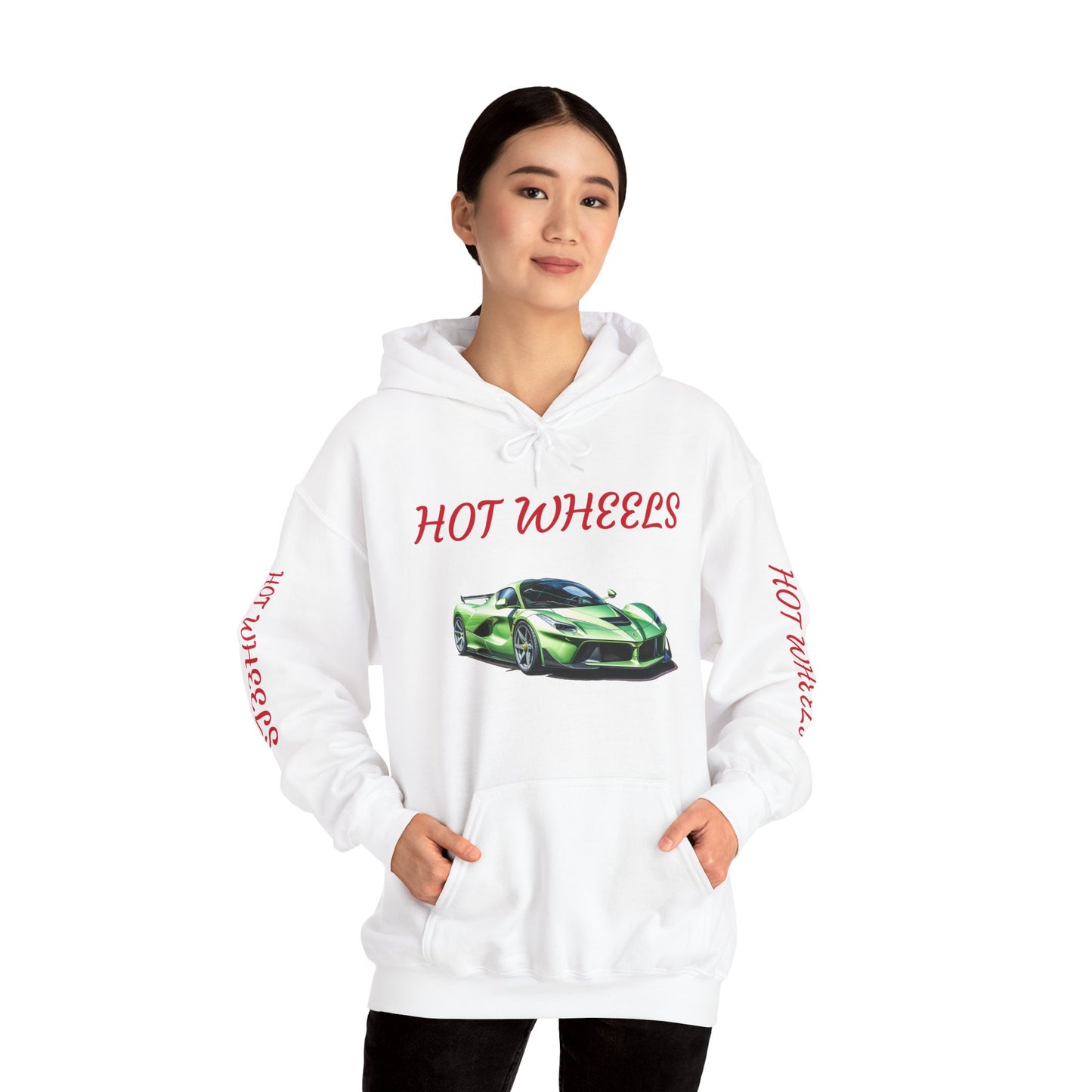 Princess Grace Hot Wheels Unisex Heavy Blend Hooded Sweatshirt Perfect for Car Enthusiasts