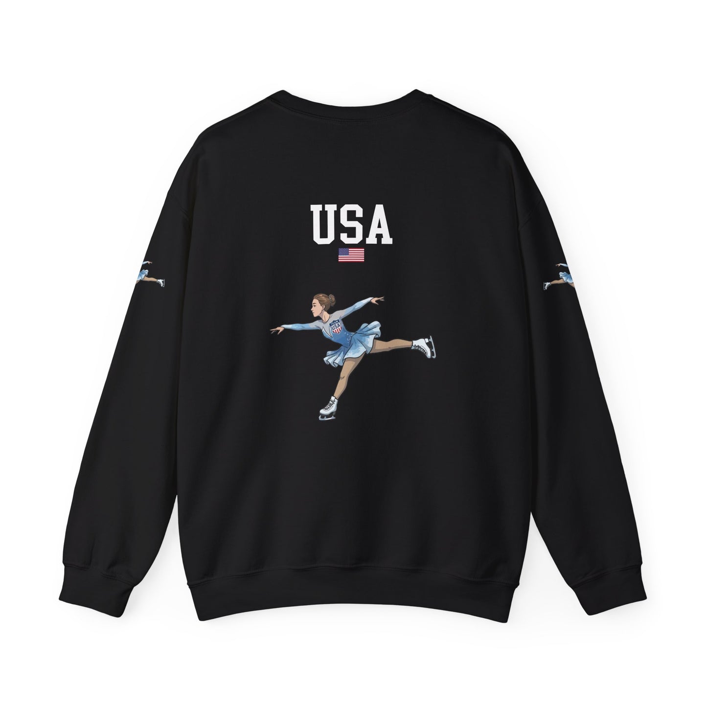 Princess Grace  TEAM USA  Unisex Heavy Blend  Crewneck Sweatshirt