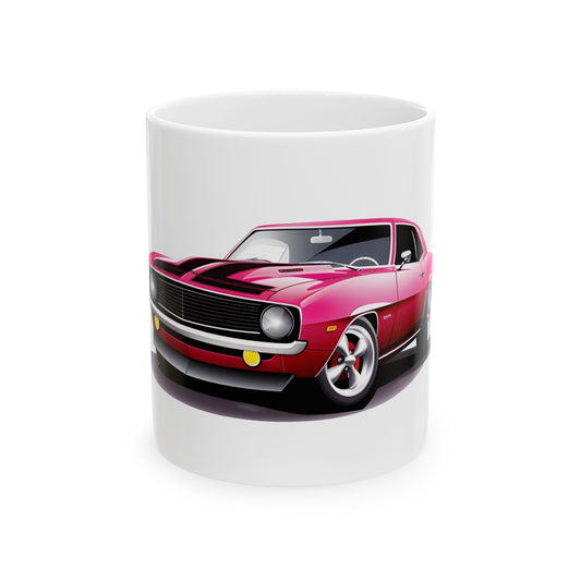 Princess Grace  Retro Car Ceramic Mug   Perfect Gift for Car Lovers