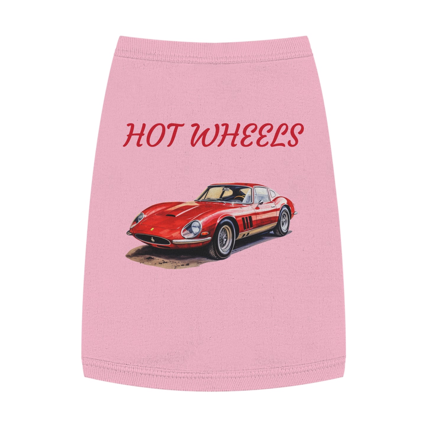 Princess Grace  Hot Wheels Stylish Pet Tank Top Design for Trendy Furry Friends