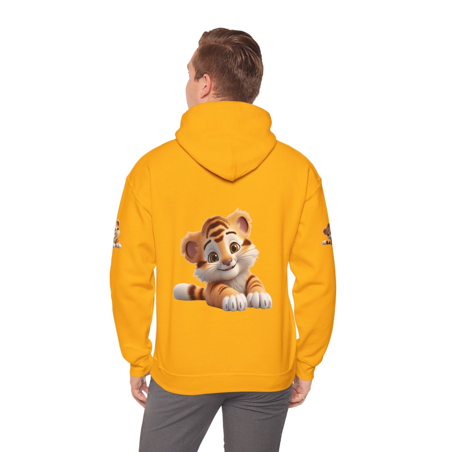 Princess Grace Survive Cute Tiger Survival Hooded Sweatshirt for Animal Lovers