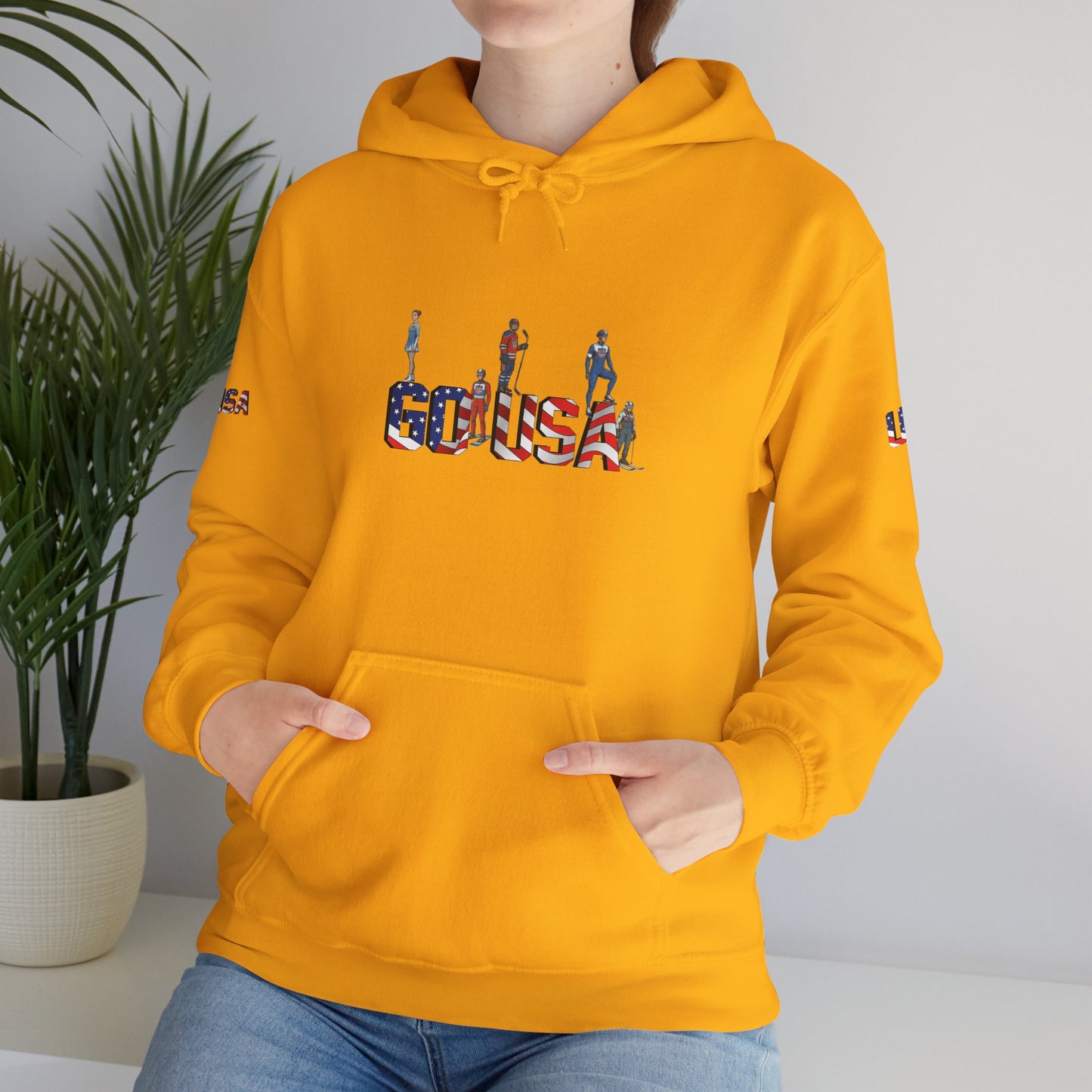 Princess Grace  TEAM USA  Unisex Heavy Blend  Hooded Sweatshirt