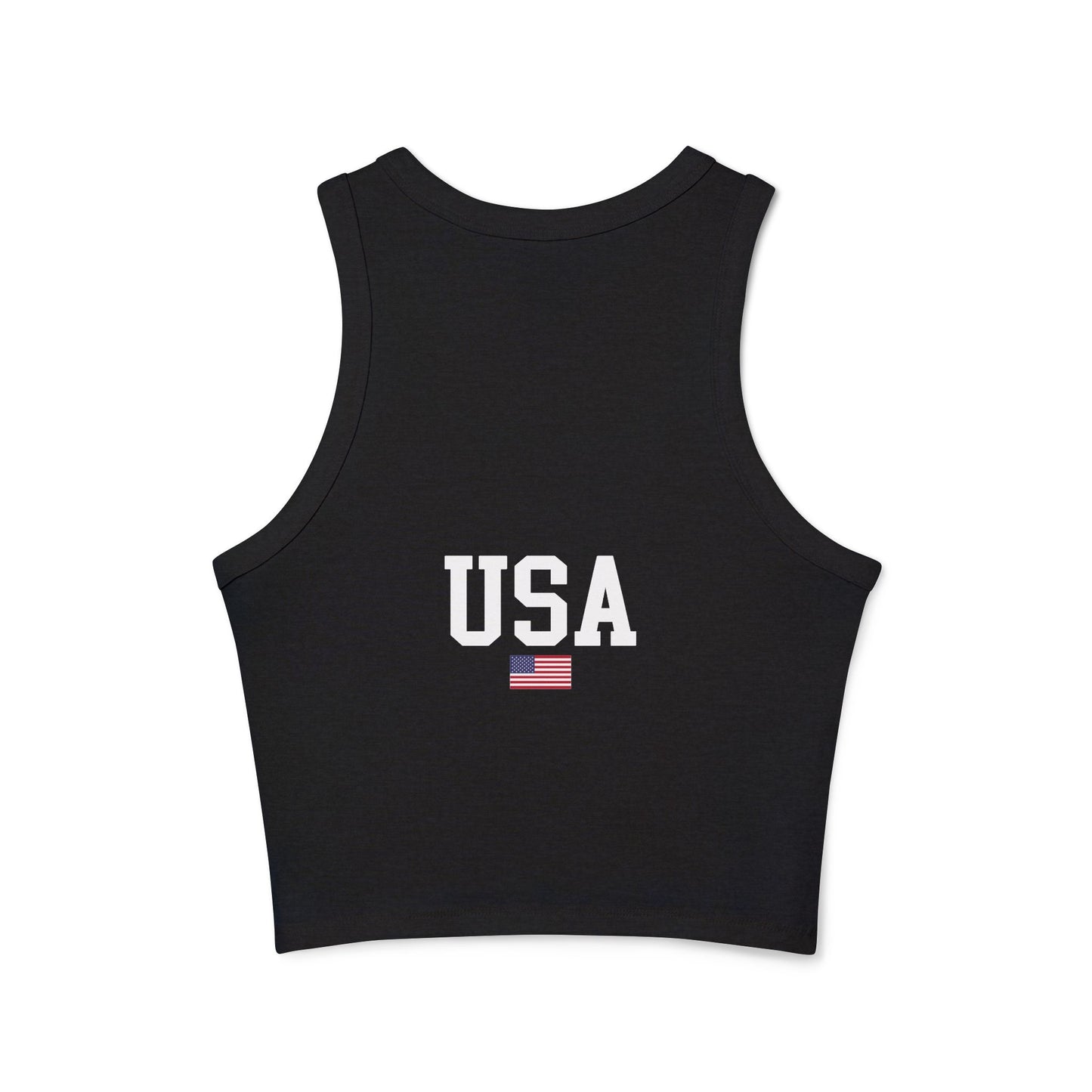 Princess Grace  TEAM USA  Women's Micro Rib Racer Tank Top
