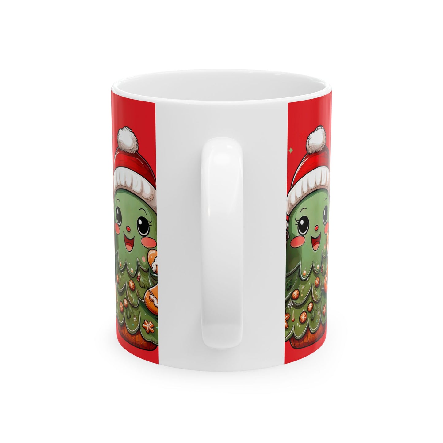 Princess Grace Festive Christmas Character Ceramic Mug Cute Holiday Drinkware for Coffee Lovers  11oz & 15oz