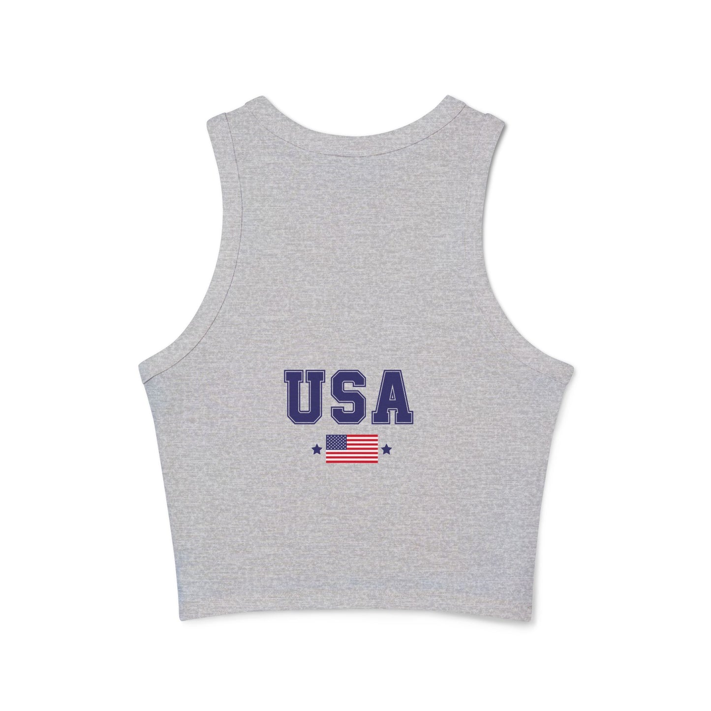Princess Grace  TEAM USA  Women's Micro Rib Racer Tank Top