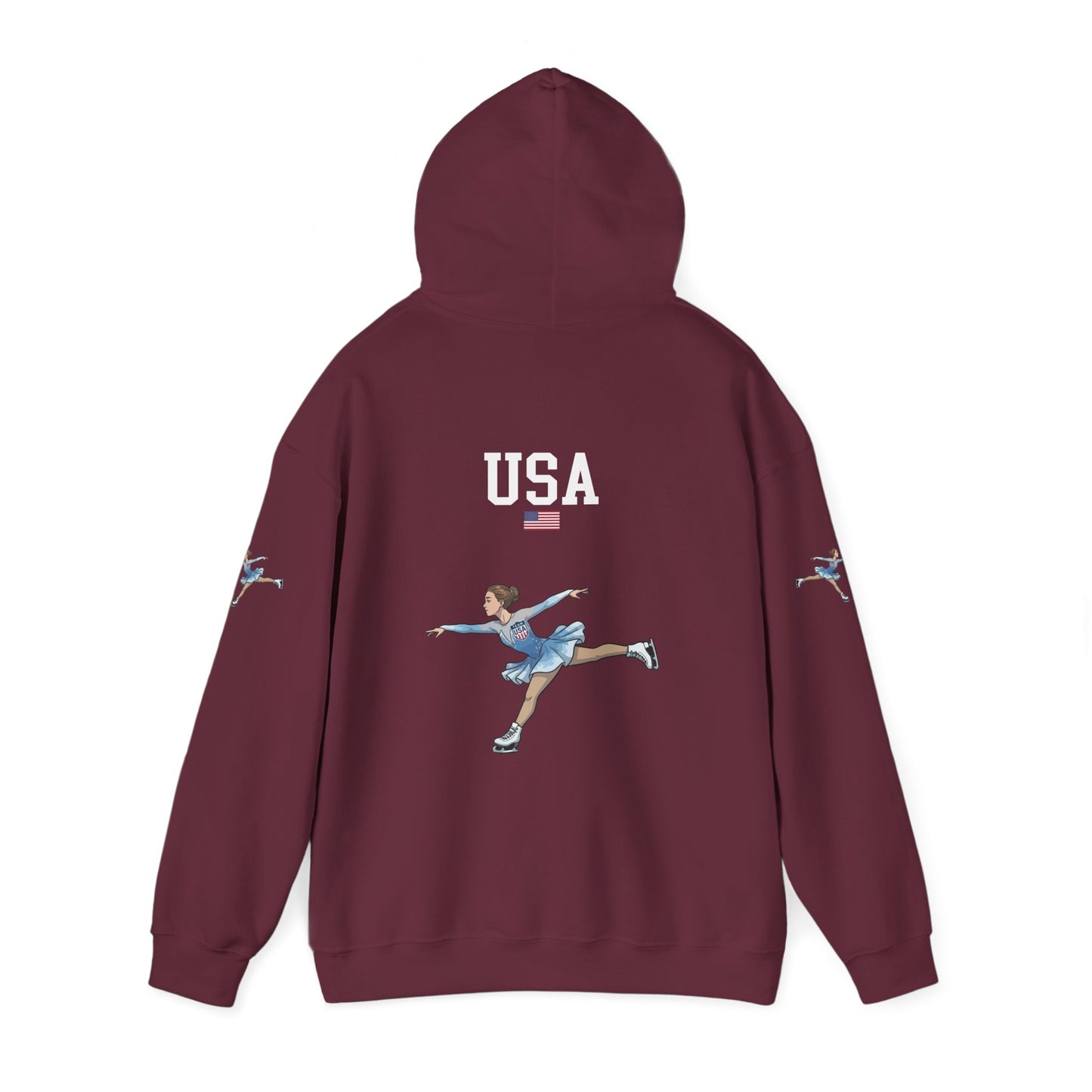 Princess Grace  TEAM USA   Unisex Heavy Blend Hooded Sweatshirt