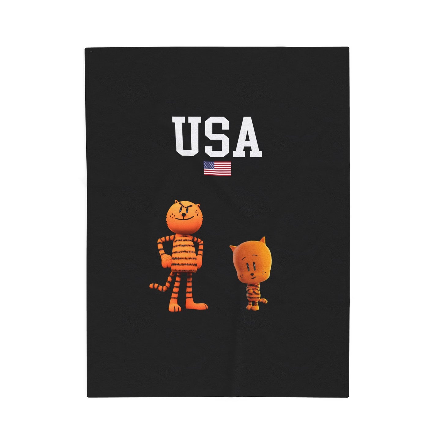 Princess Grace  TEAM USA  Velveteen Plush Blanket