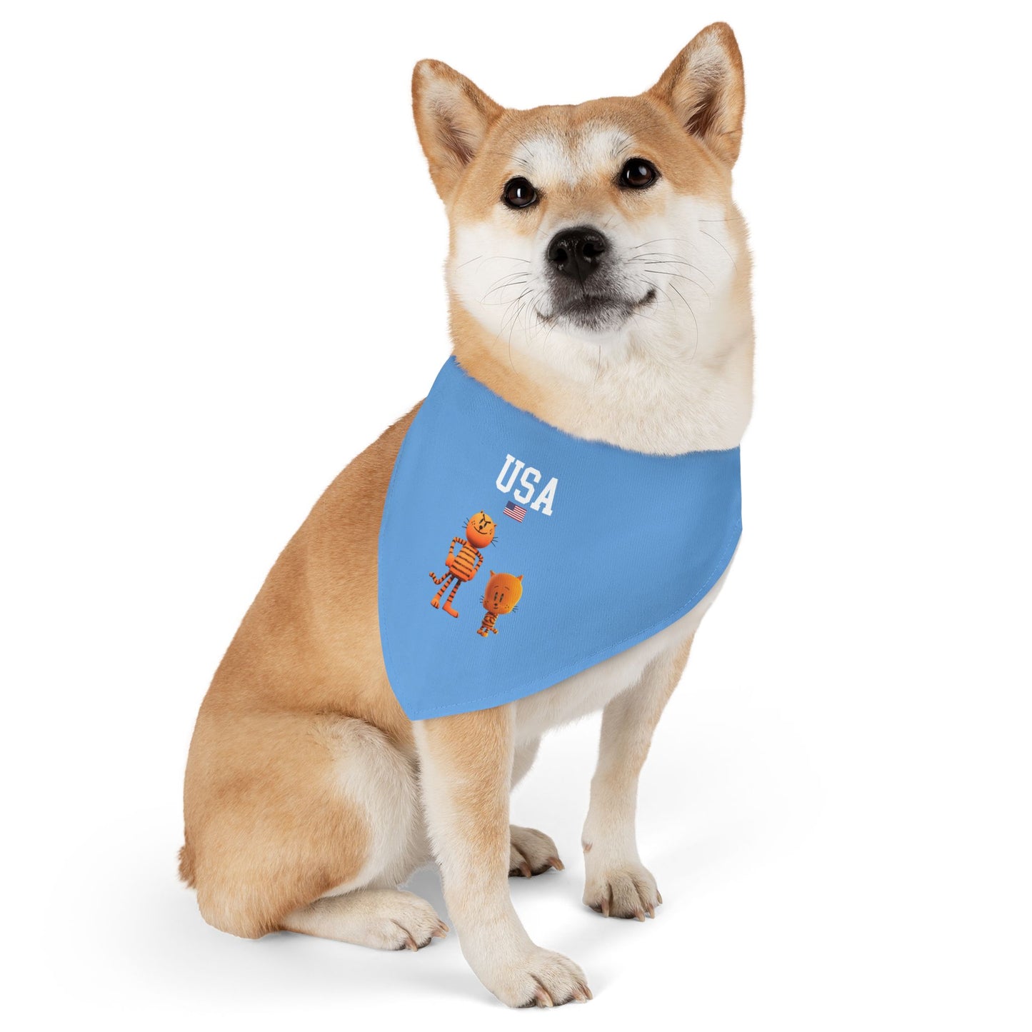Princess Grace  TEAM USA  Pet Bandana Collar