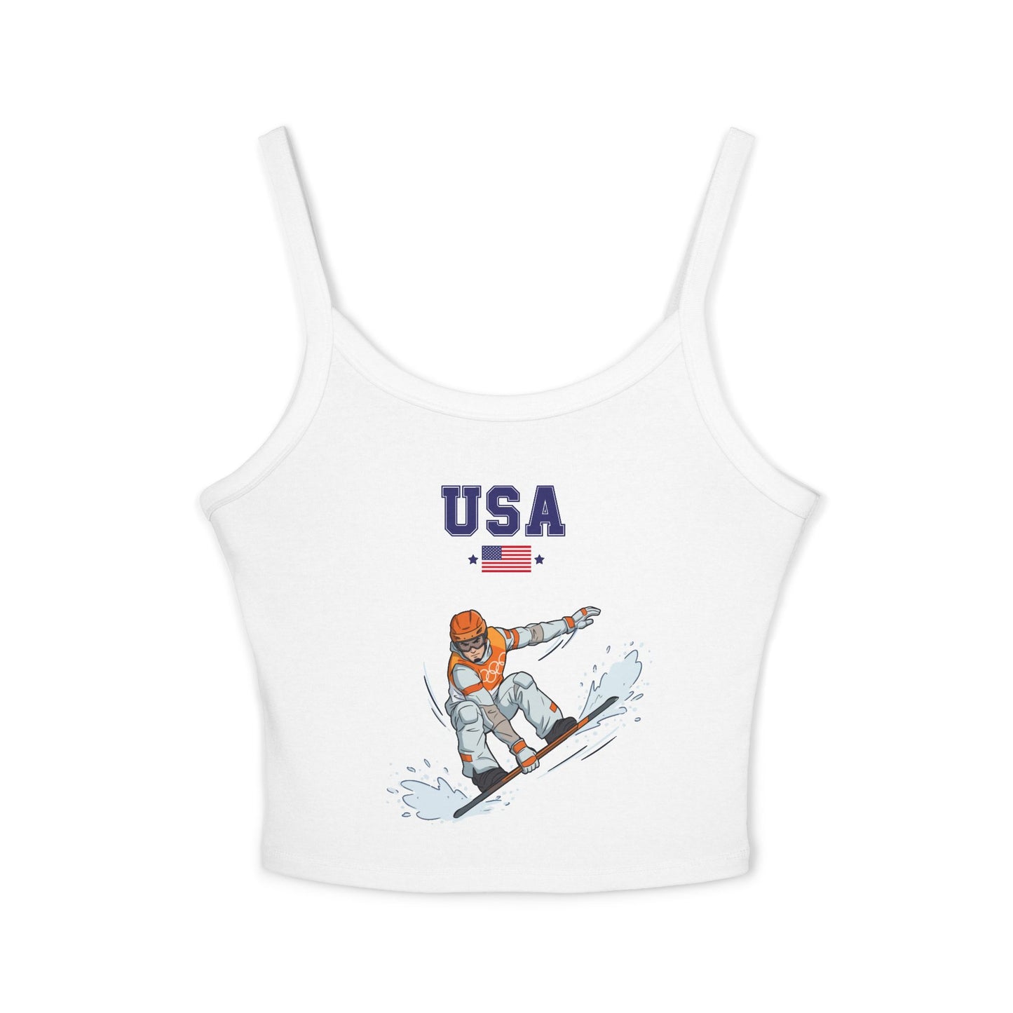 Princess Grace  TEAM USA  Women's Spaghetti Strap Tank Top