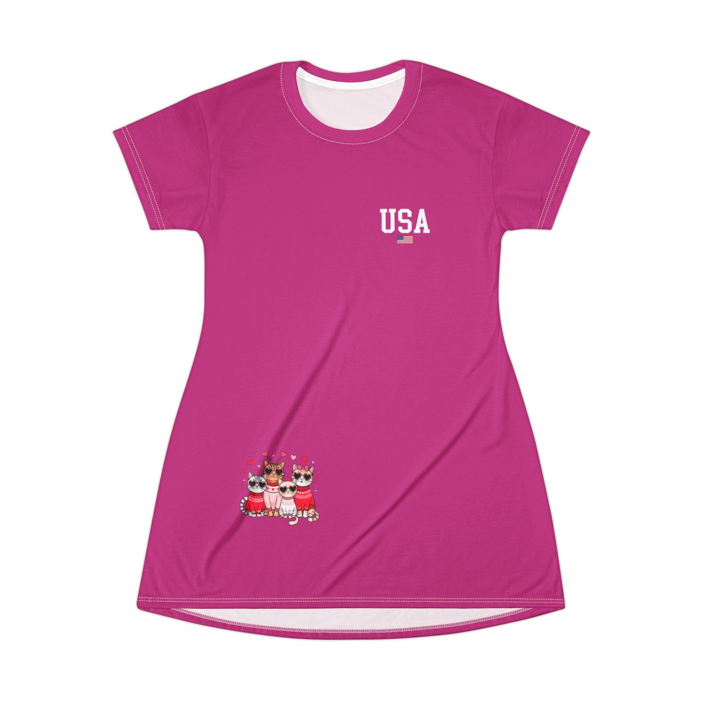 Princess Grace  TEAM USA  T-Shirt Dress
