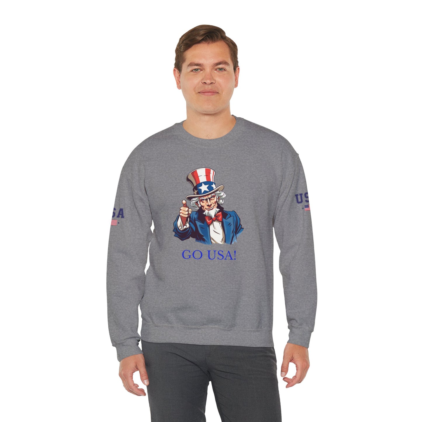Princess Grace  TEAM USA  Unisex Heavy Blend Crewneck Sweatshirt