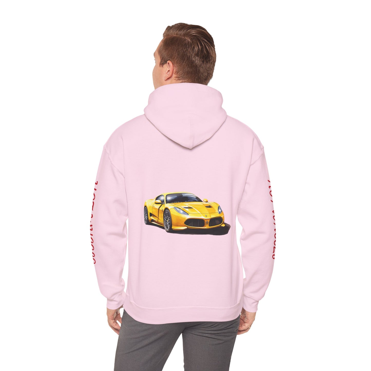 Princess Grace  Retro Hot Wheels Hoodie for Car Enthusiasts