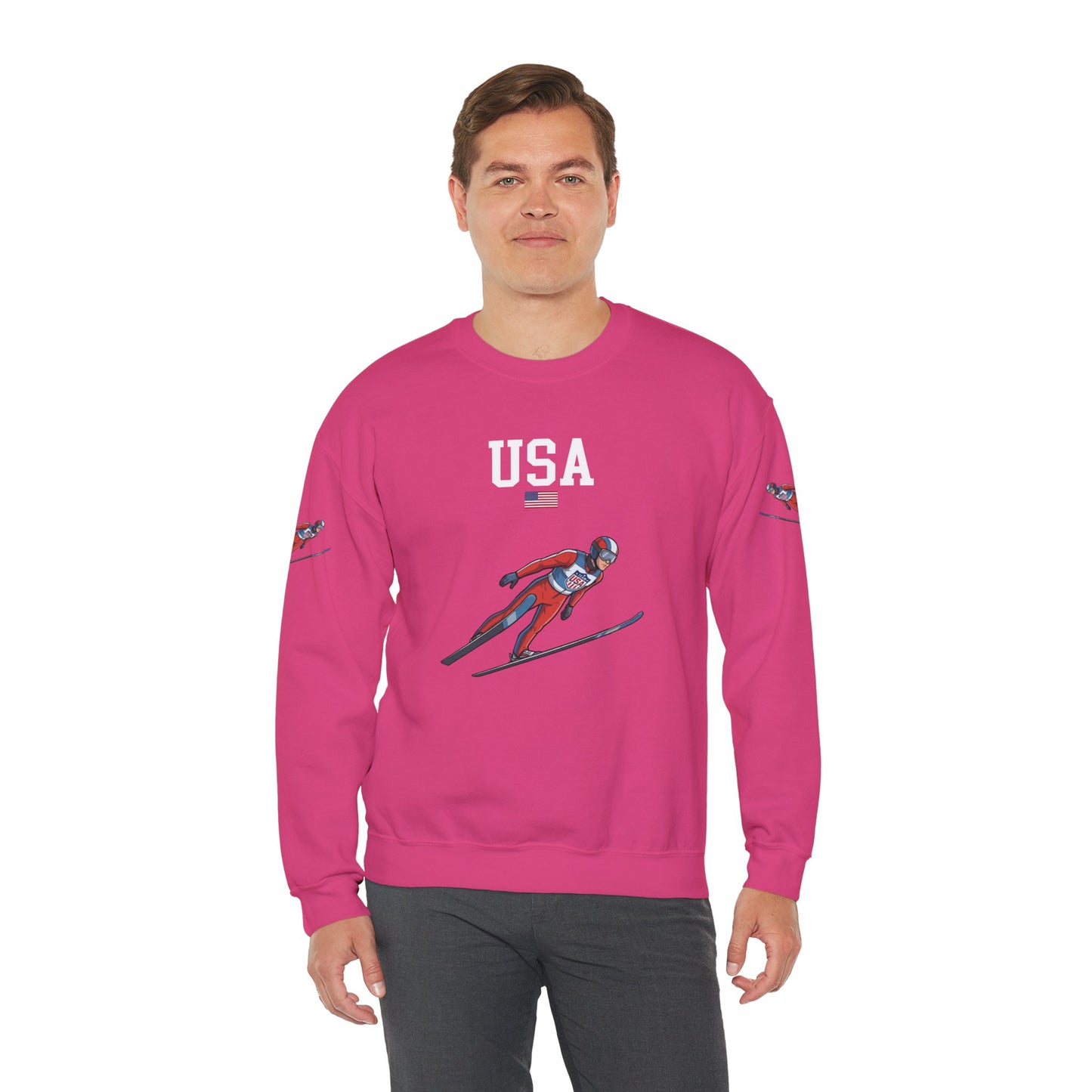 Princess Grace  TEAM USA  Unisex Heavy Blend  Crewneck Sweatshirt