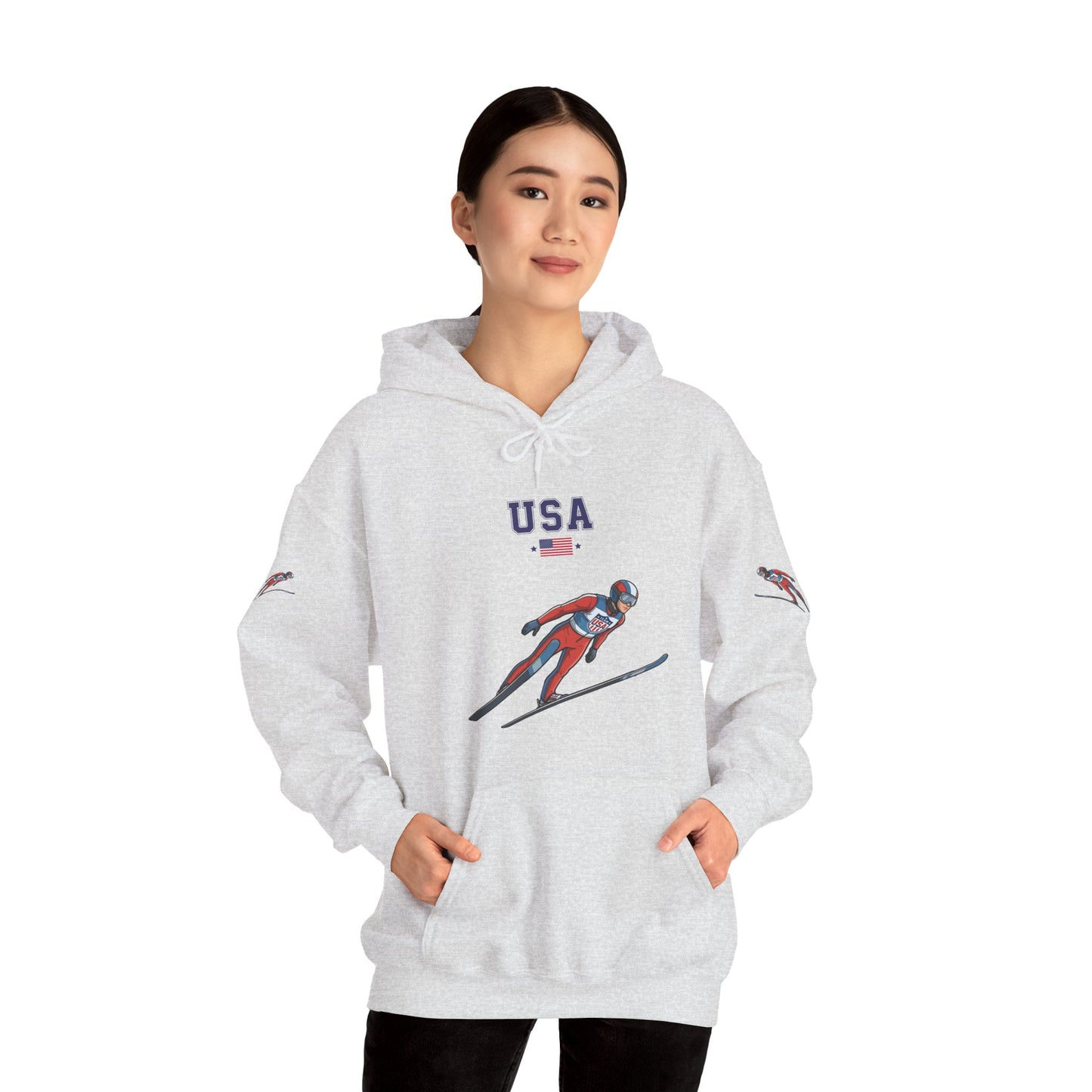 Princess Grace  TEAM USA  Unisex Heavy Blend Hooded Sweatshirt