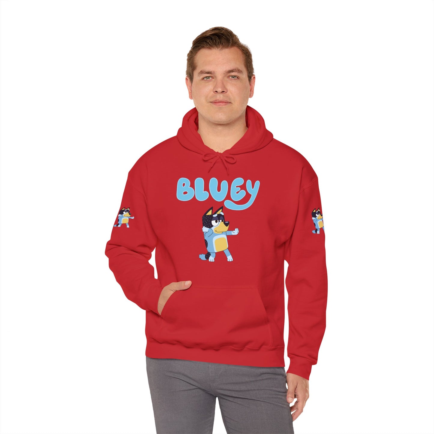 Princess Grace  Cute Bluey Hoodie for Kids & Adults  Unisex Heavy Blend Sweatshirt with Adorable Character Design