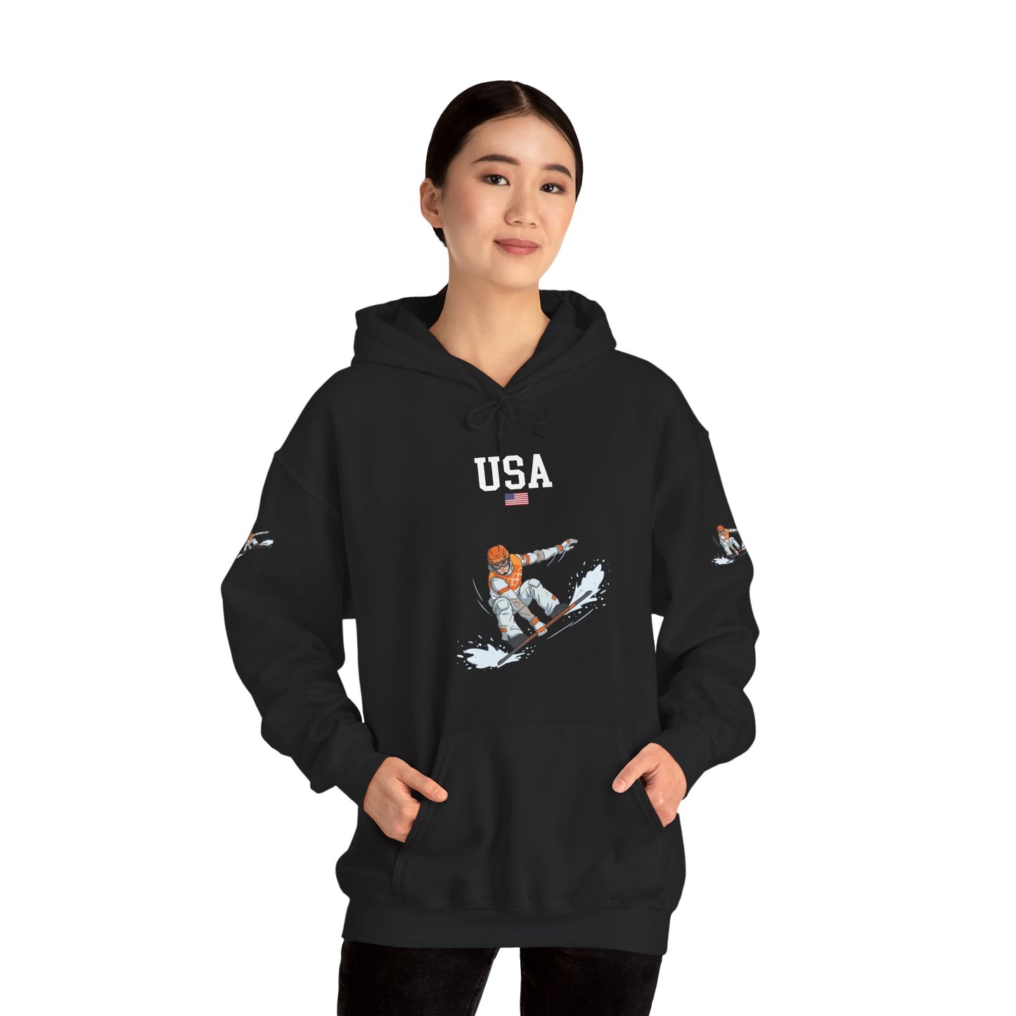 Princess Grace  TEAM USA  Unisex Heavy Blend Hooded Sweatshirt